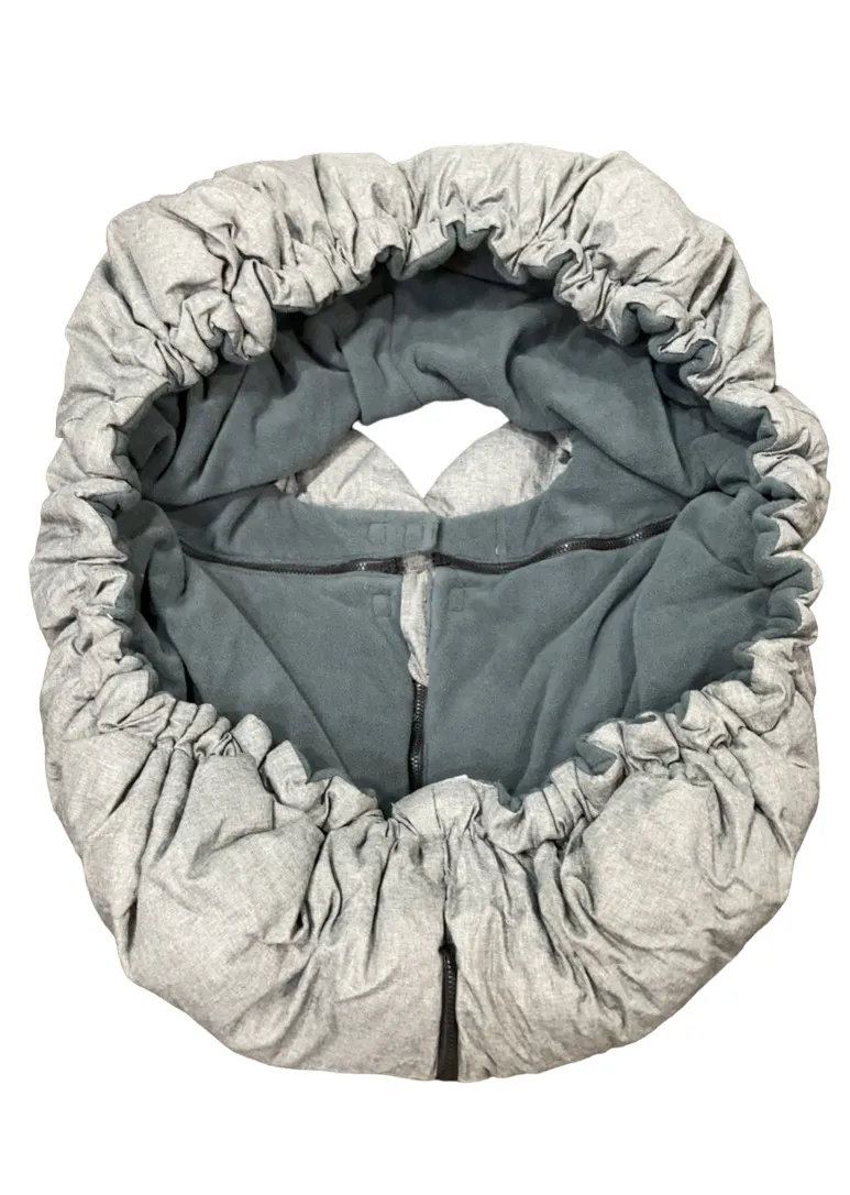 7 A.M. Enfant Car Seat Cocoon, Heather Grey