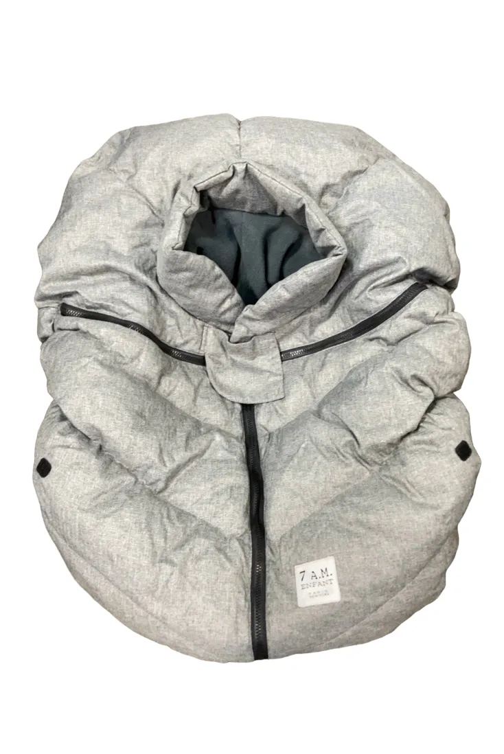 7 A.M. Enfant Car Seat Cocoon, Heather Grey