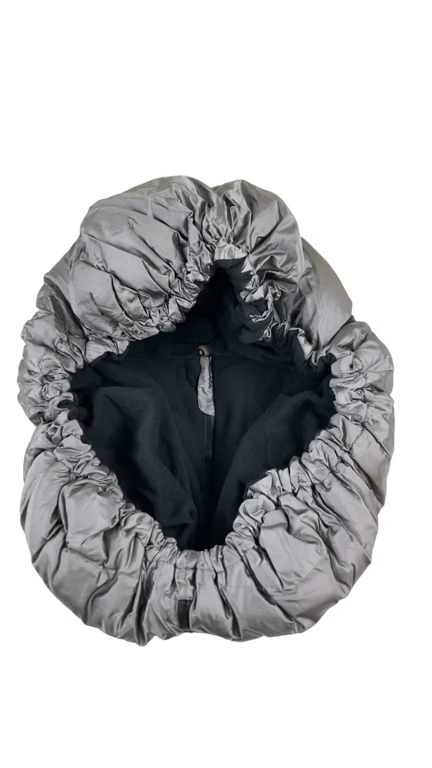 7 A.M. Enfant Car Seat Cocoon, Metallic Grey