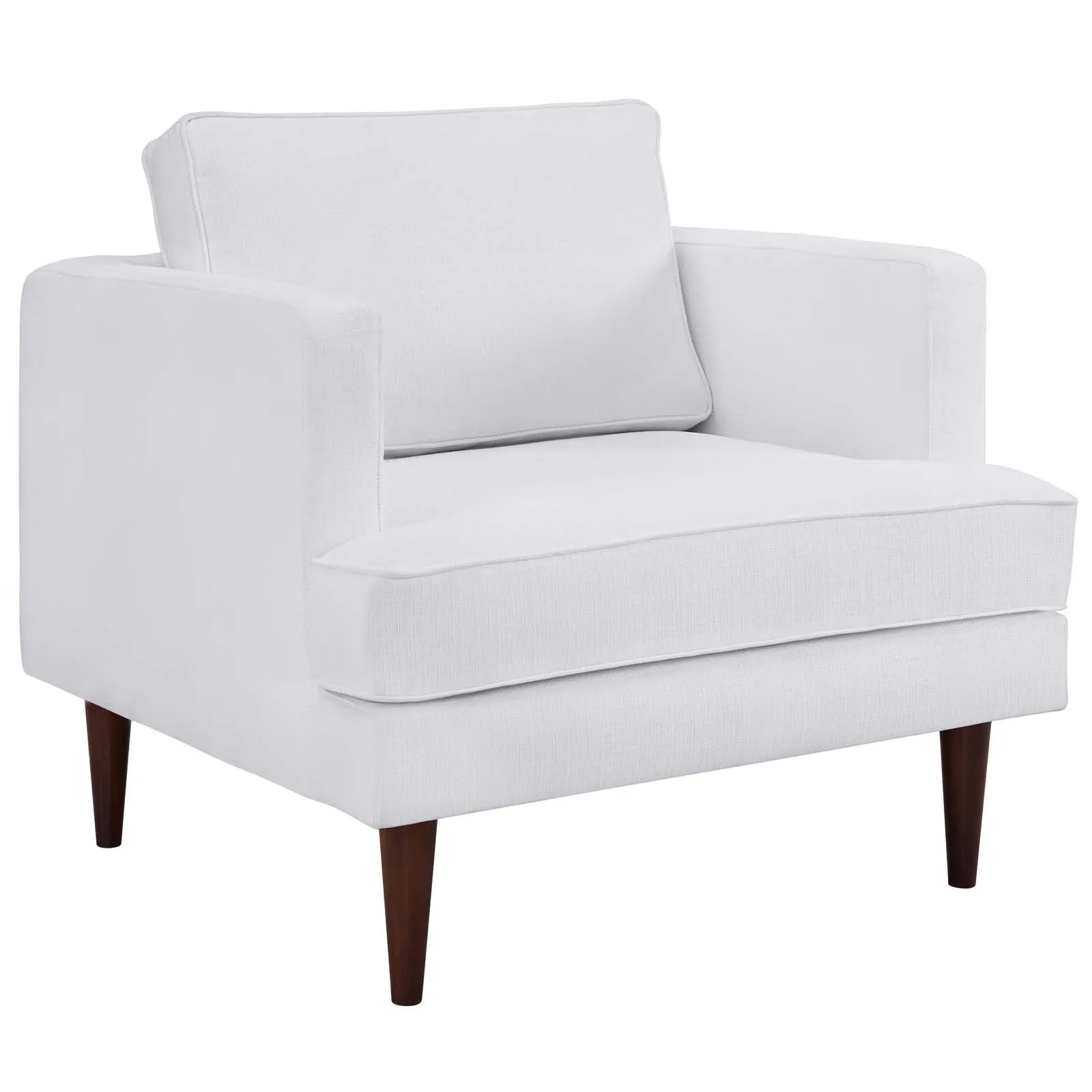 Agile Upholstered Fabric Armchair by Modway