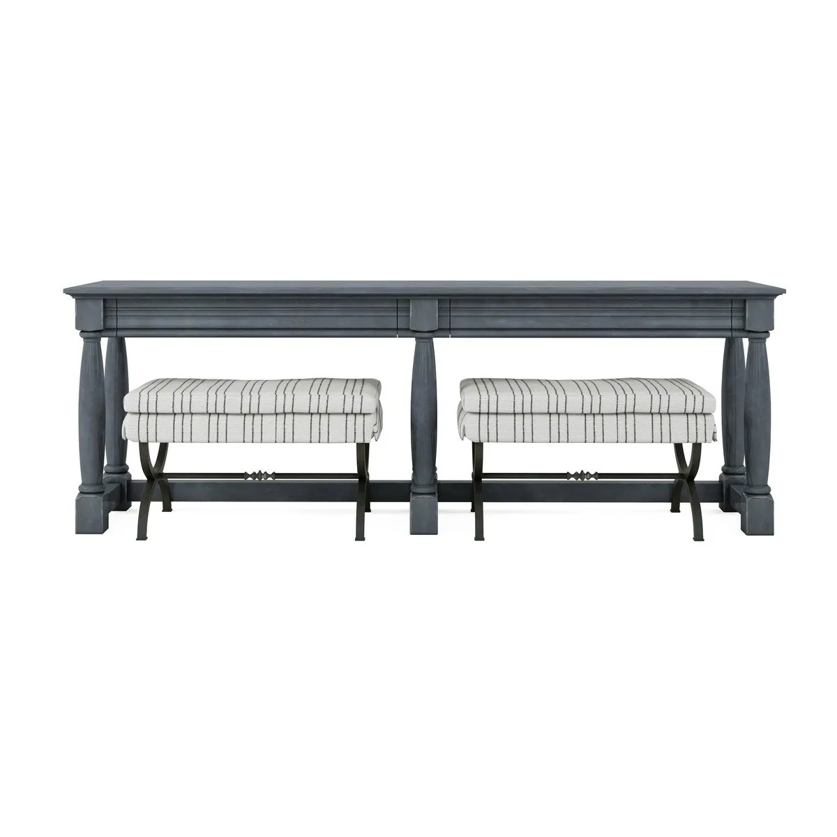 Alcove Console Table - Blue