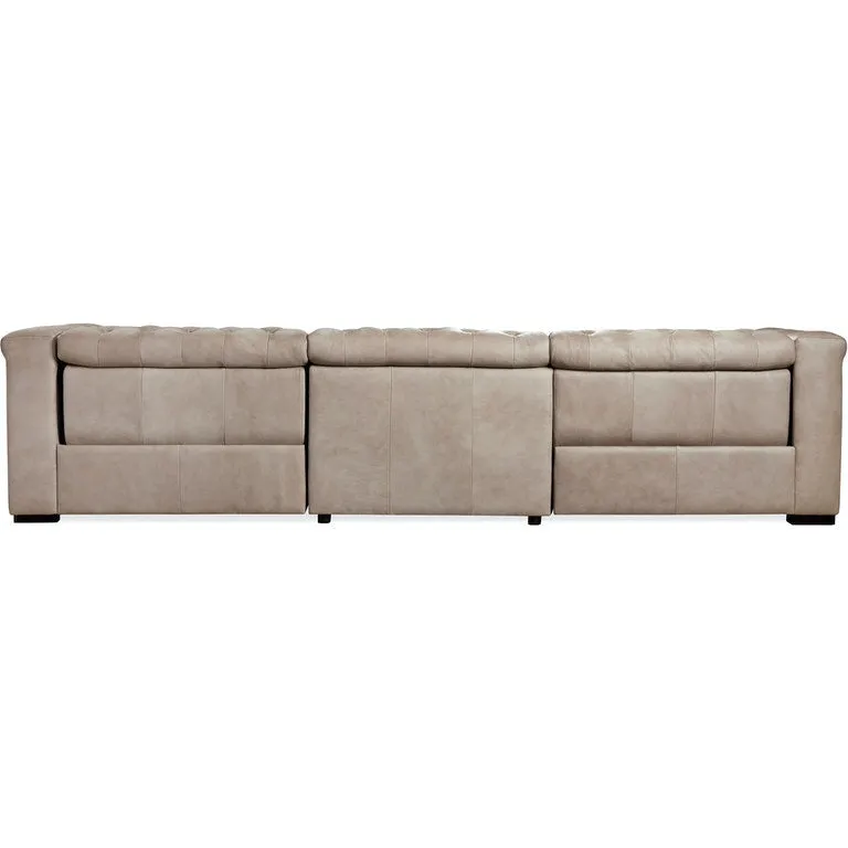 Apollo Power Recliner Sofa W/ Power Headrest - Taupe