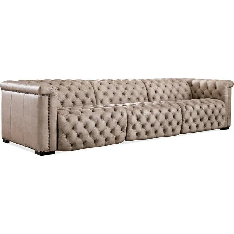 Apollo Power Recliner Sofa W/ Power Headrest - Taupe