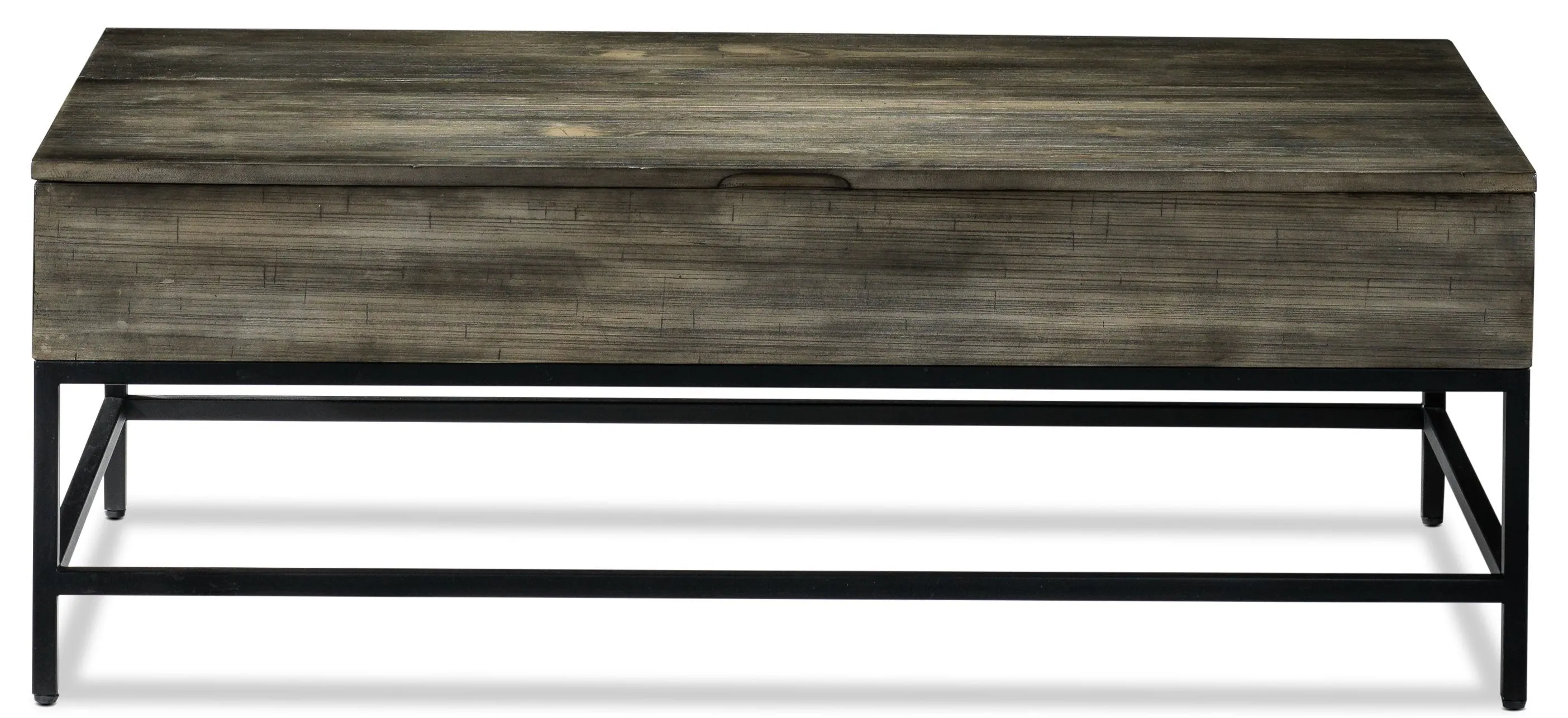Asher 48" Lift-Top Coffee Table - Grey
