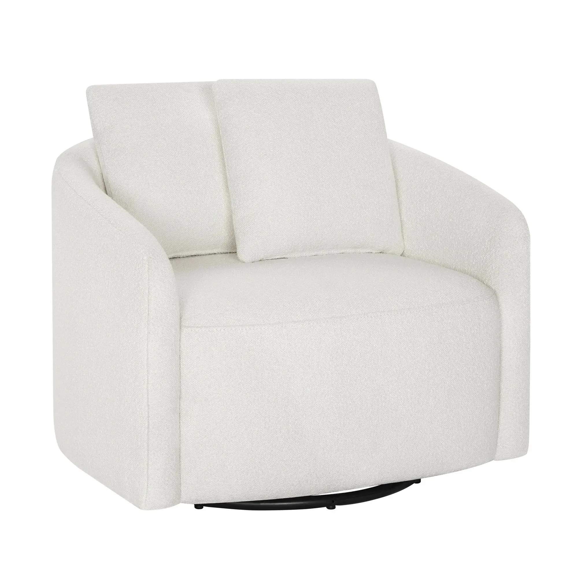 Beautiful LS-BT-029 Drew Kids Accent Chair by Drew Barrymore, Cream