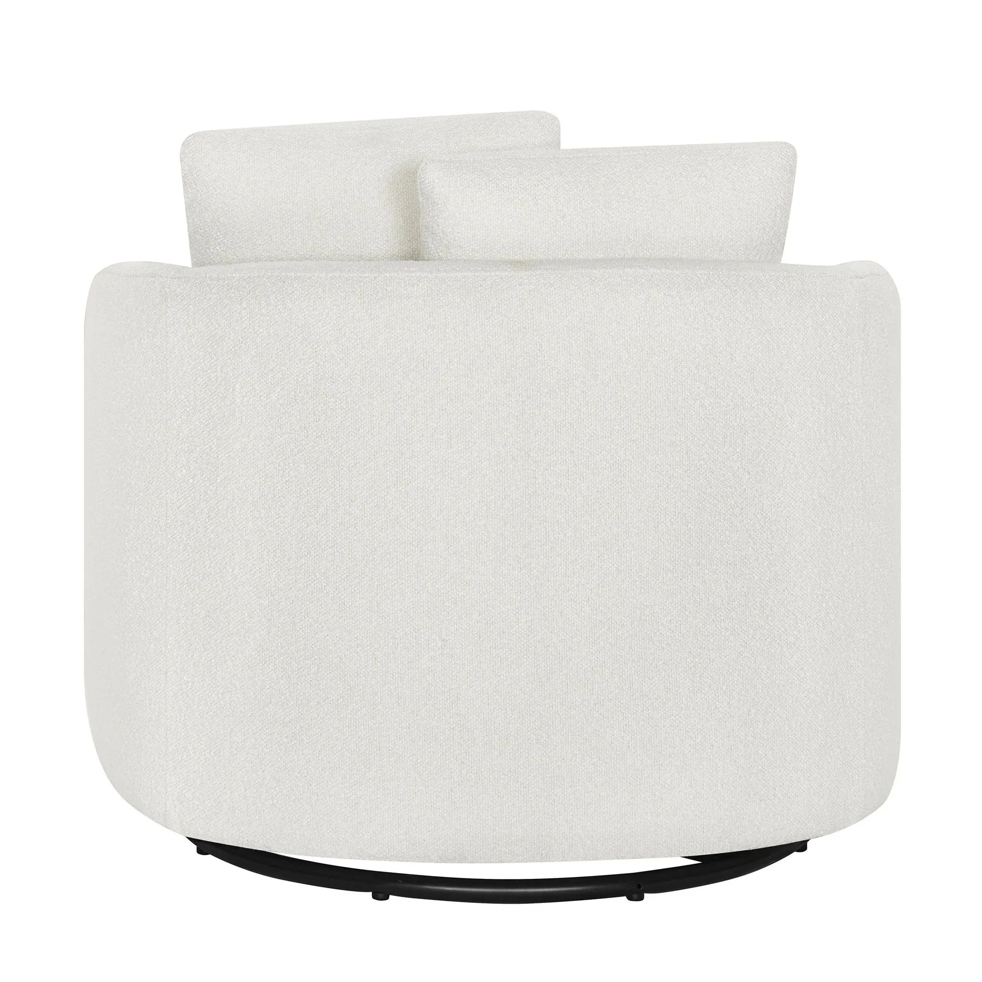 Beautiful LS-BT-029 Drew Kids Accent Chair by Drew Barrymore, Cream