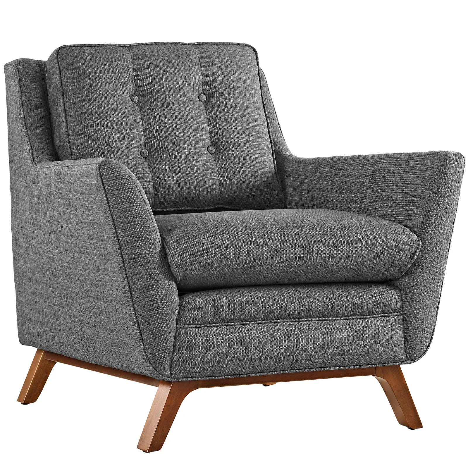 Beguile 2 Piece Upholstered Fabric Living Room Set by Modway