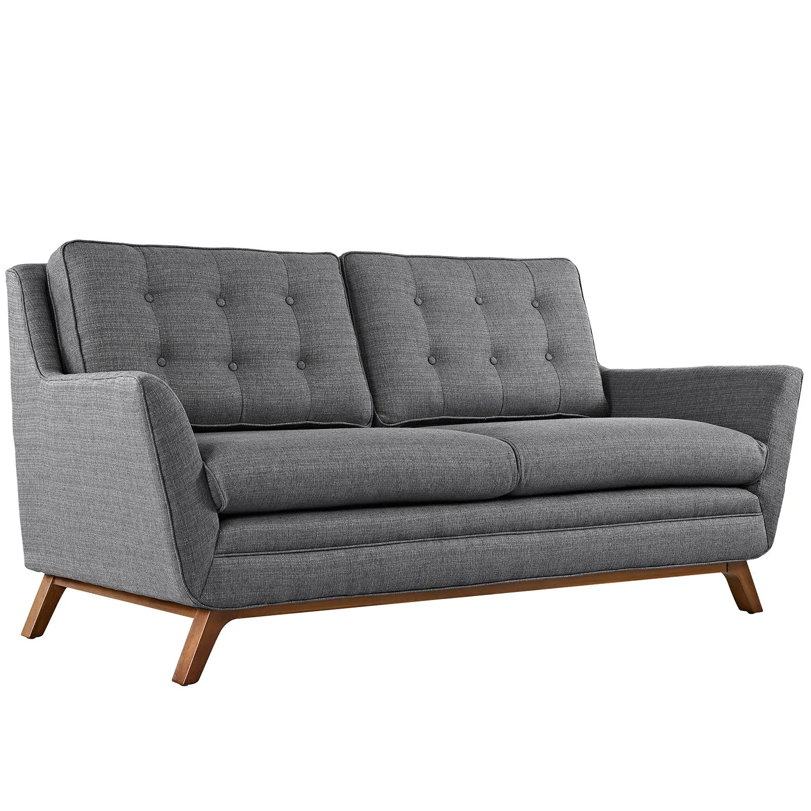 Beguile Living Room Set Upholstered Fabric Set of 3 by Modway