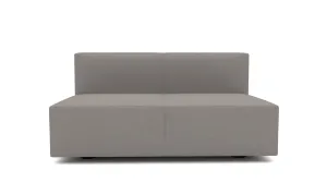 Brentwood 56" Armless Loveseat