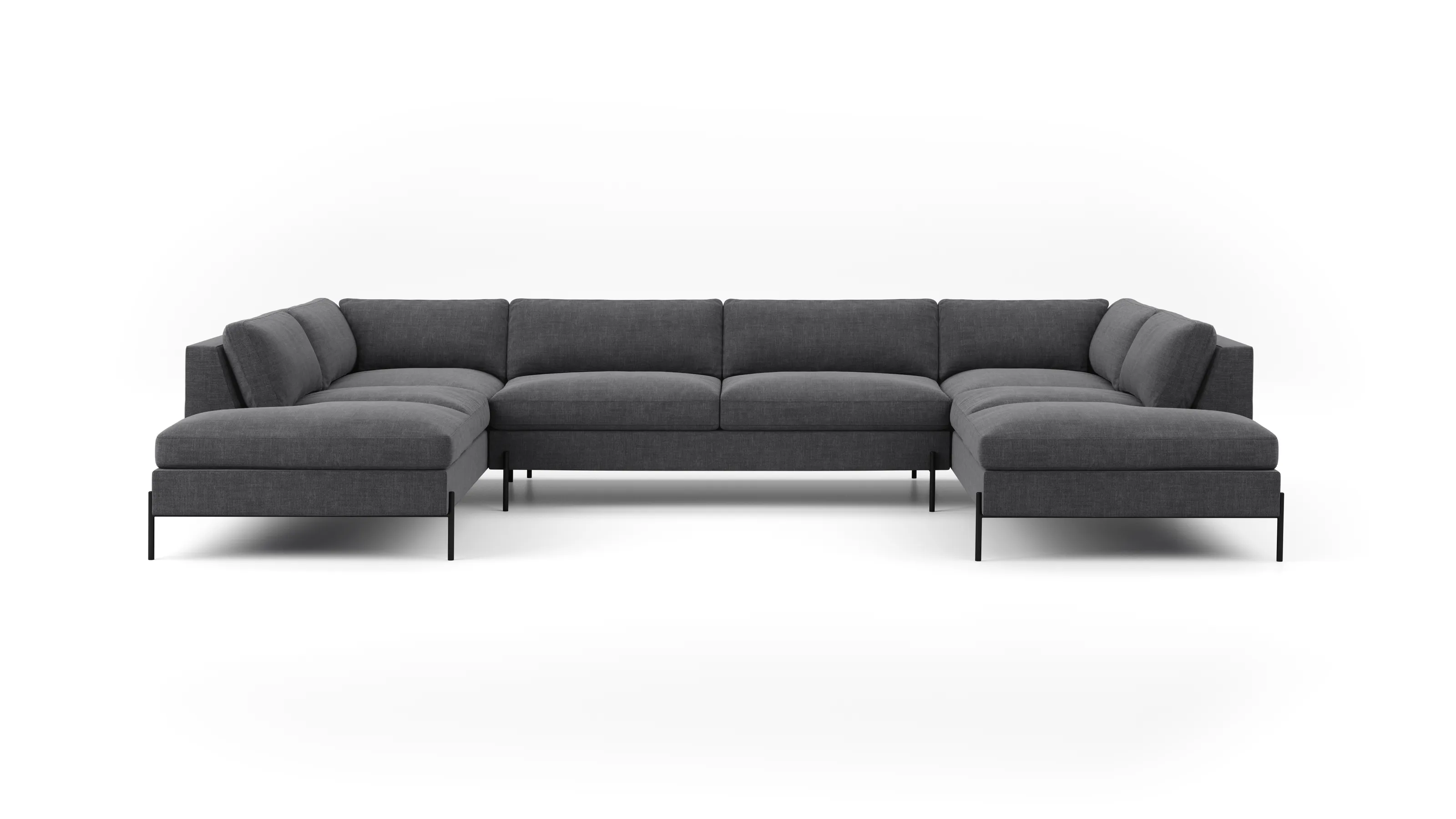 Catwalk U-Shaped Bumper Sectional