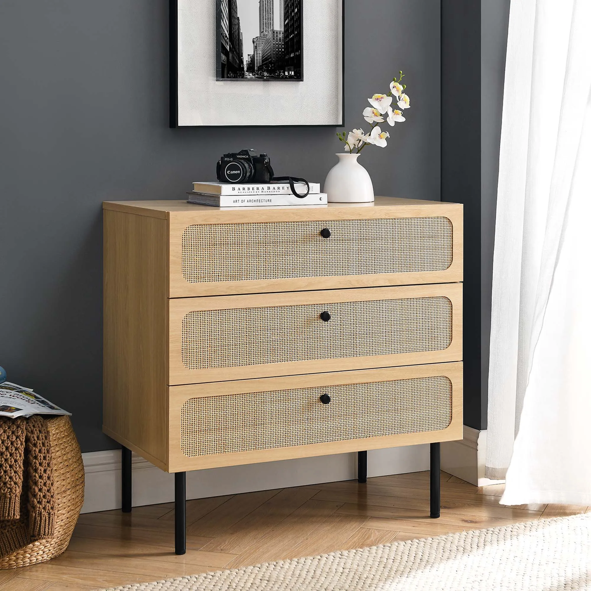 Chaucer 3-Drawer Chest by Modway