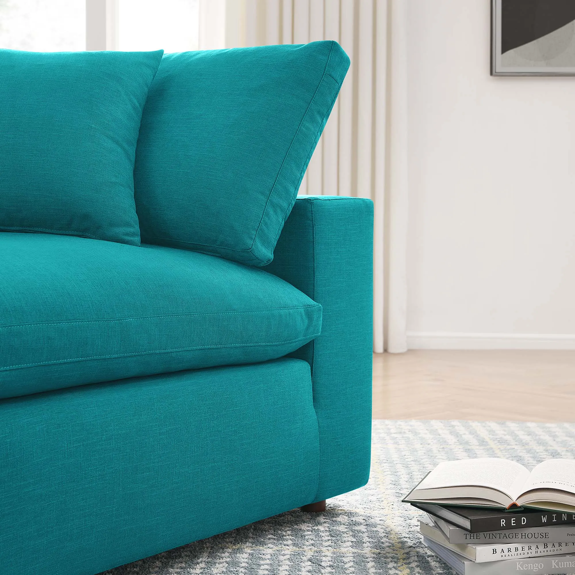 Commix 3 Piece Down Filled Overstuffed Sectional Sofa Set by Modway