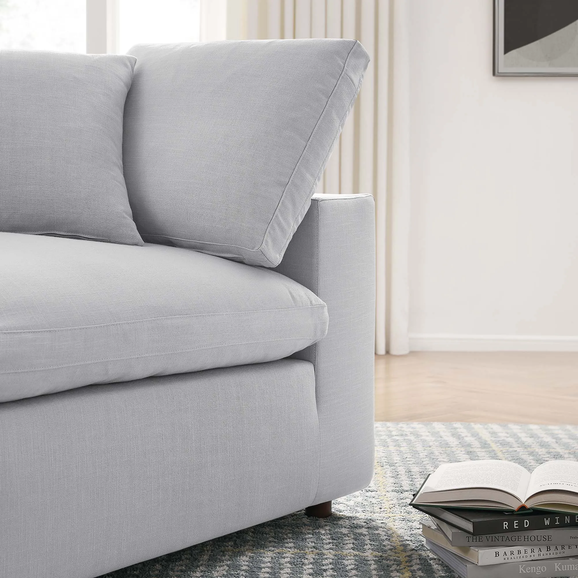 Commix 3 Piece Down Filled Overstuffed Sectional Sofa Set by Modway