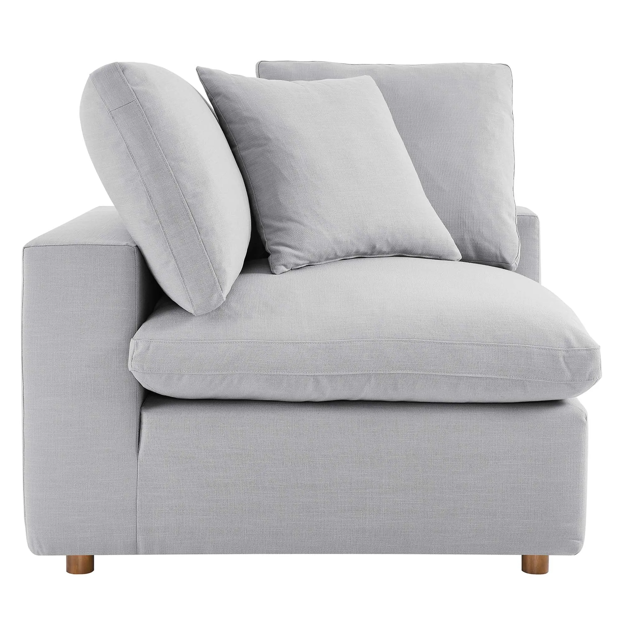 Commix 4 Piece Down Filled Overstuffed Sectional Sofa Set by Modway