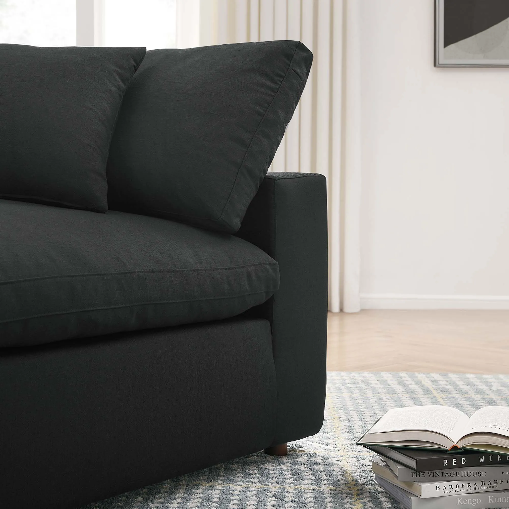Commix 4 Piece Down Filled Overstuffed Sectional Sofa Set by Modway