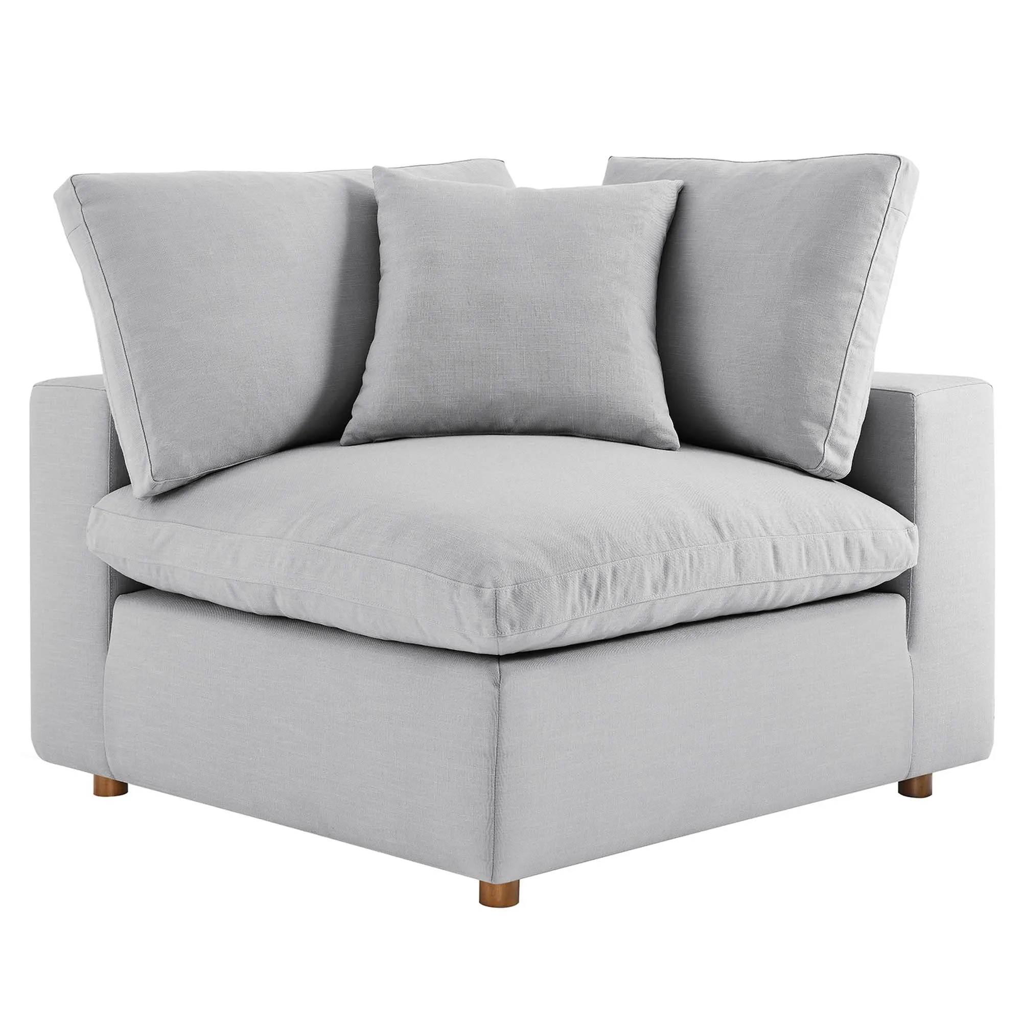 Commix 5 Piece Down Filled Overstuffed Sectional Sofa by Modway