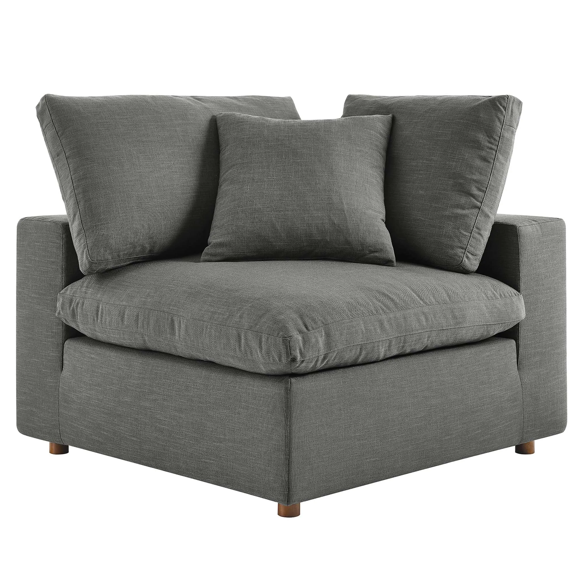 Commix 5 Piece Down Filled Overstuffed Sectional Sofa by Modway