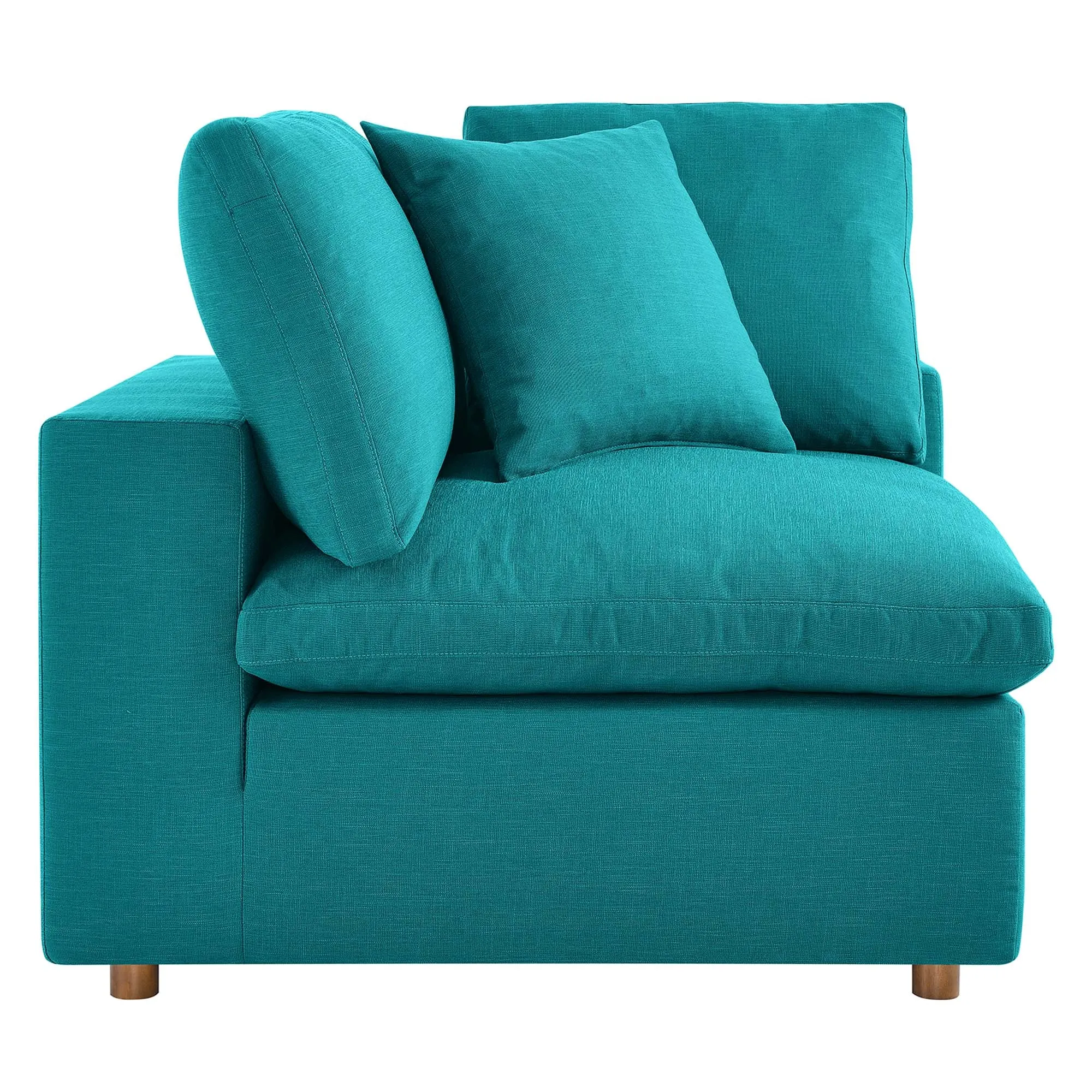 Commix 5 Piece Down Filled Overstuffed Sectional Sofa by Modway