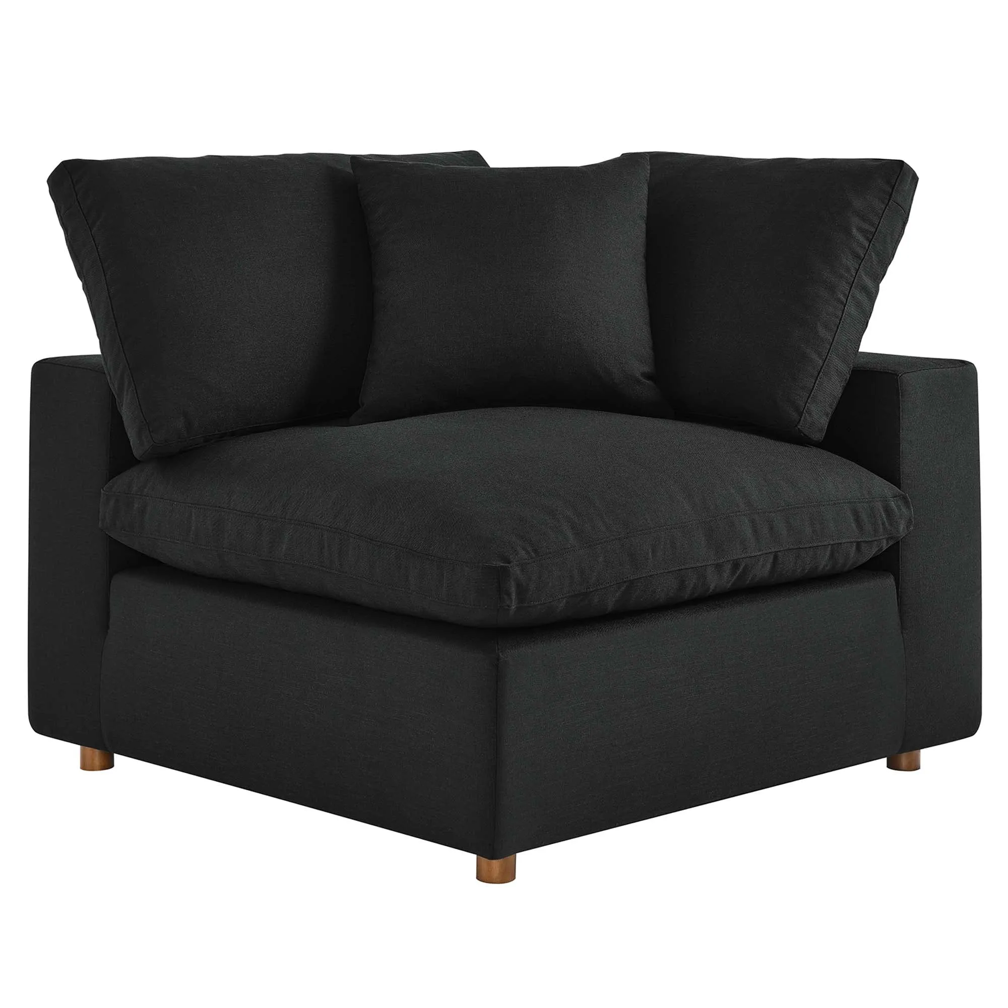 Commix 5 Piece Down Filled Overstuffed Sectional Sofa by Modway