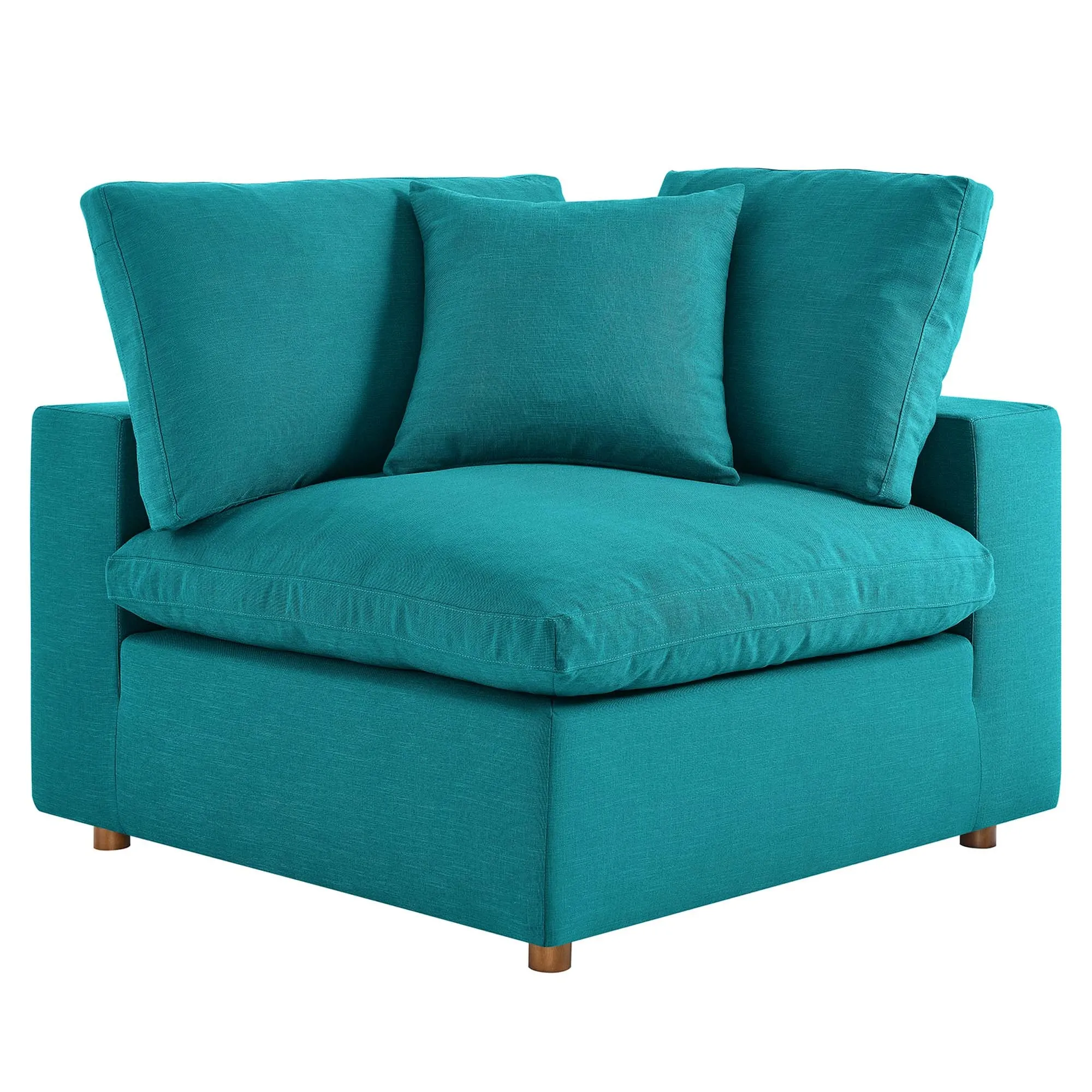 Commix 5 Piece Down Filled Overstuffed Sectional Sofa by Modway