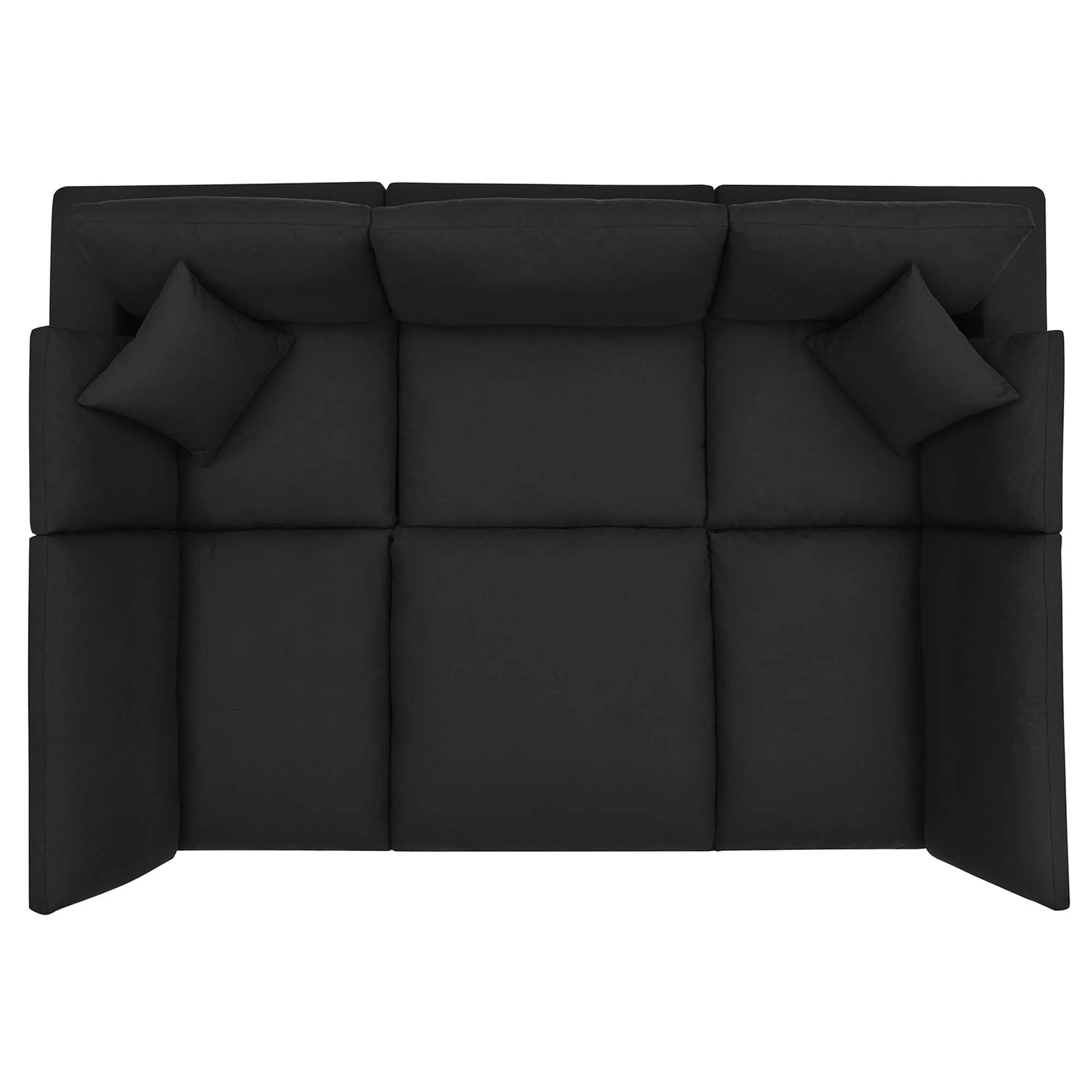 Commix 6-Piece Down Filled Overstuffed Sectional Sofa by Modway