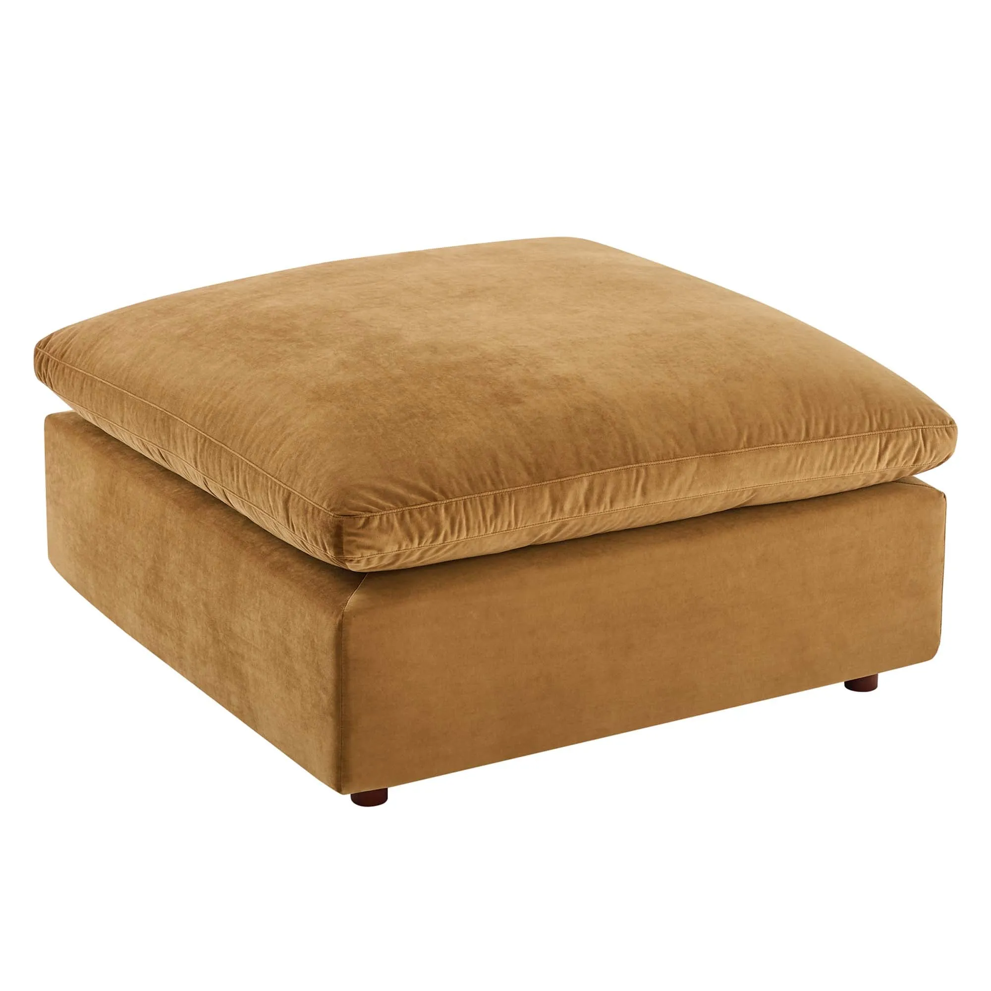 Commix 7-Piece Down Filled Overstuffed Performance Velvet Sectional Sofa by Modway