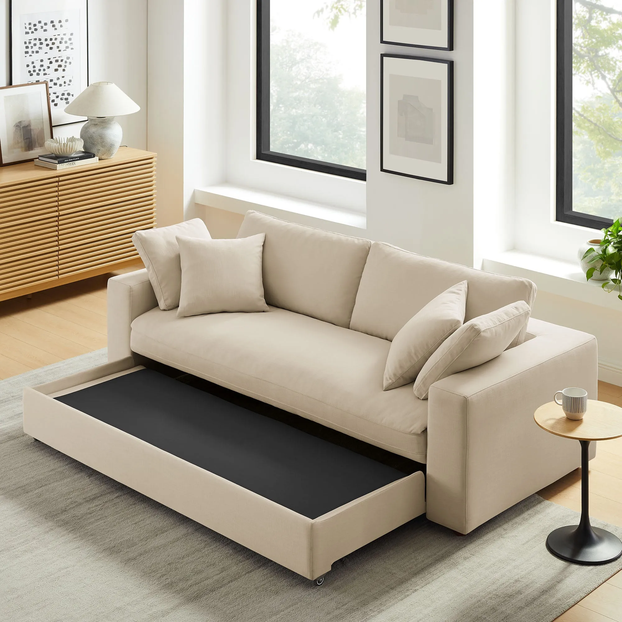 Commix Down Filled Overstuffed Sleeper Sofa by Modway