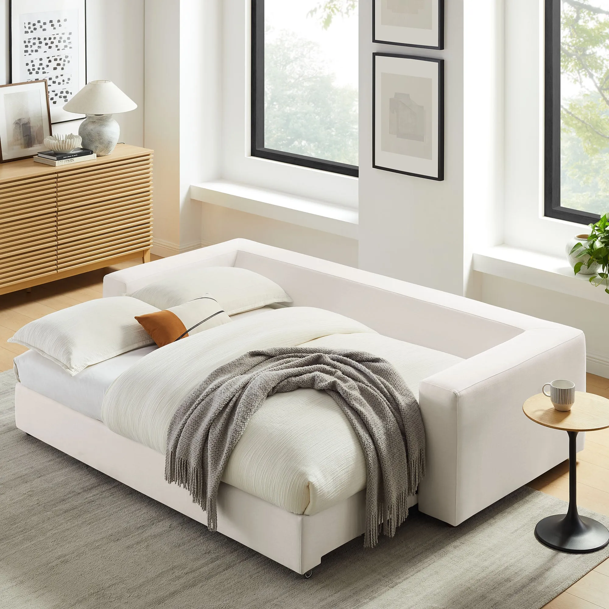 Commix Down Filled Overstuffed Sleeper Sofa by Modway