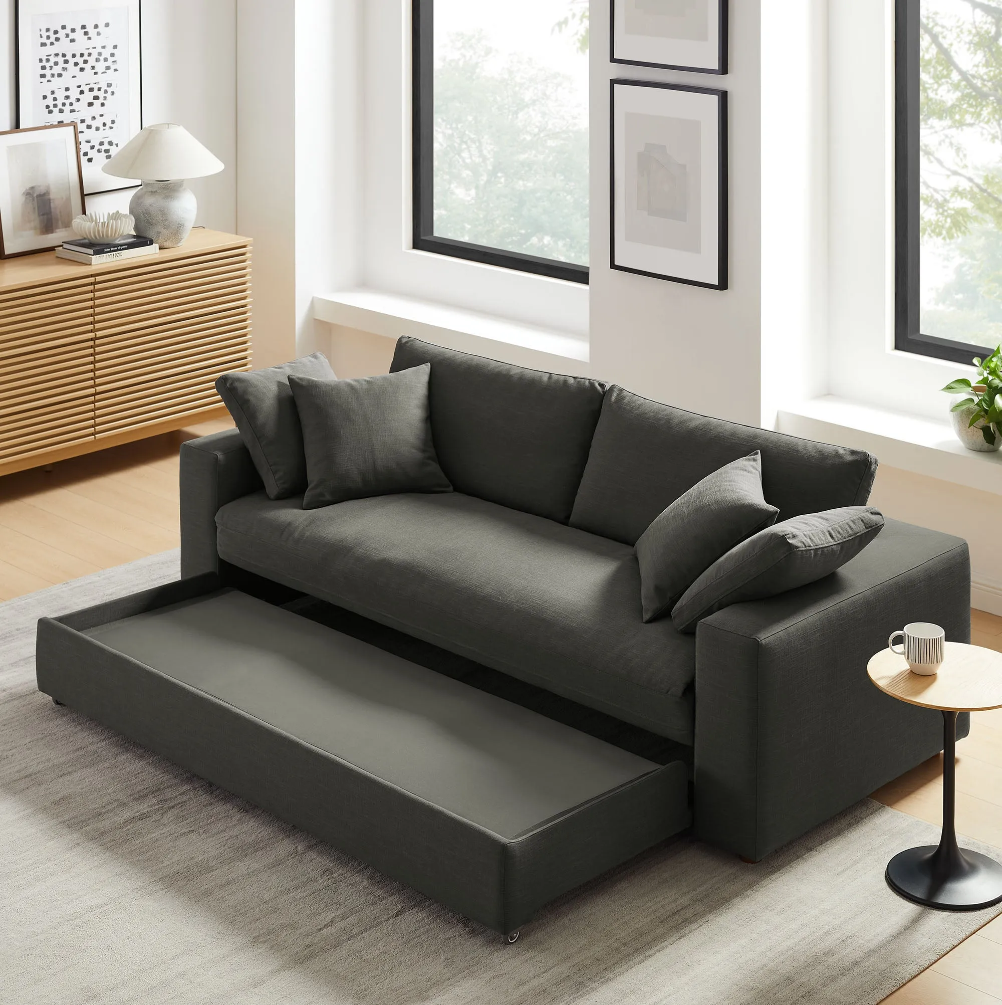 Commix Down Filled Overstuffed Sleeper Sofa by Modway