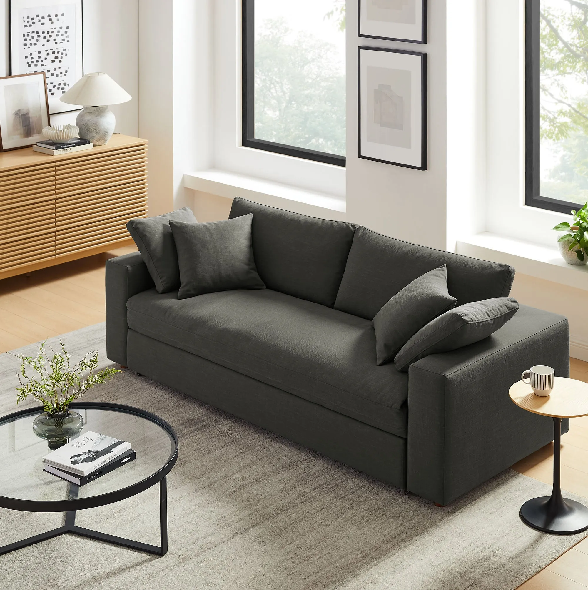 Commix Down Filled Overstuffed Sleeper Sofa by Modway