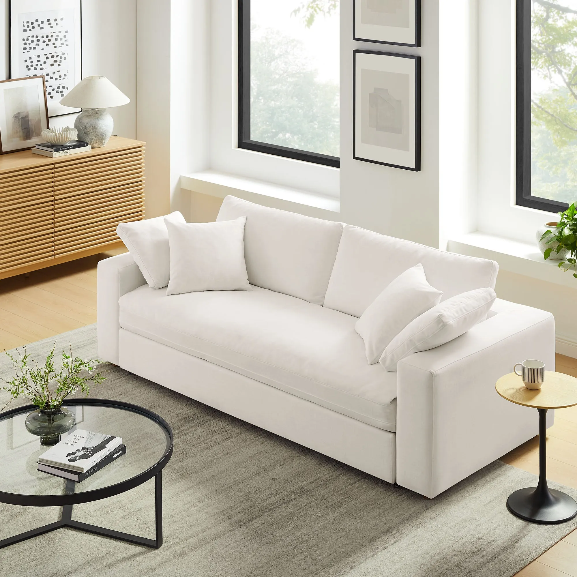 Commix Down Filled Overstuffed Sleeper Sofa by Modway