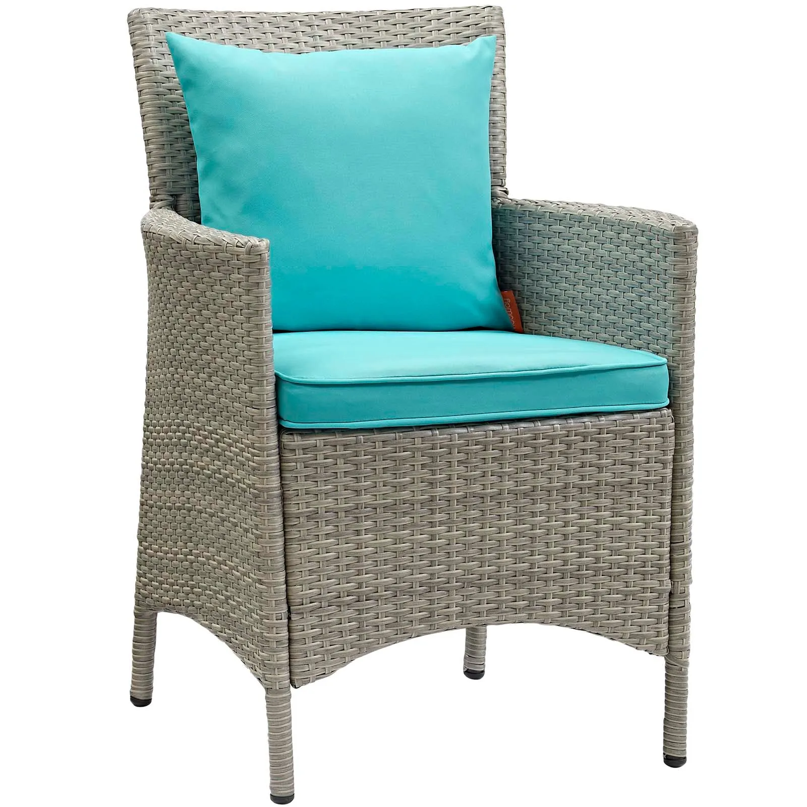 Conduit Outdoor Patio Wicker Rattan Dining Armchair by Modway