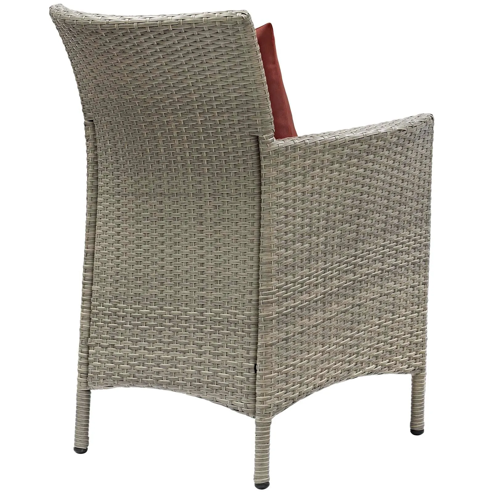 Conduit Outdoor Patio Wicker Rattan Dining Armchair by Modway