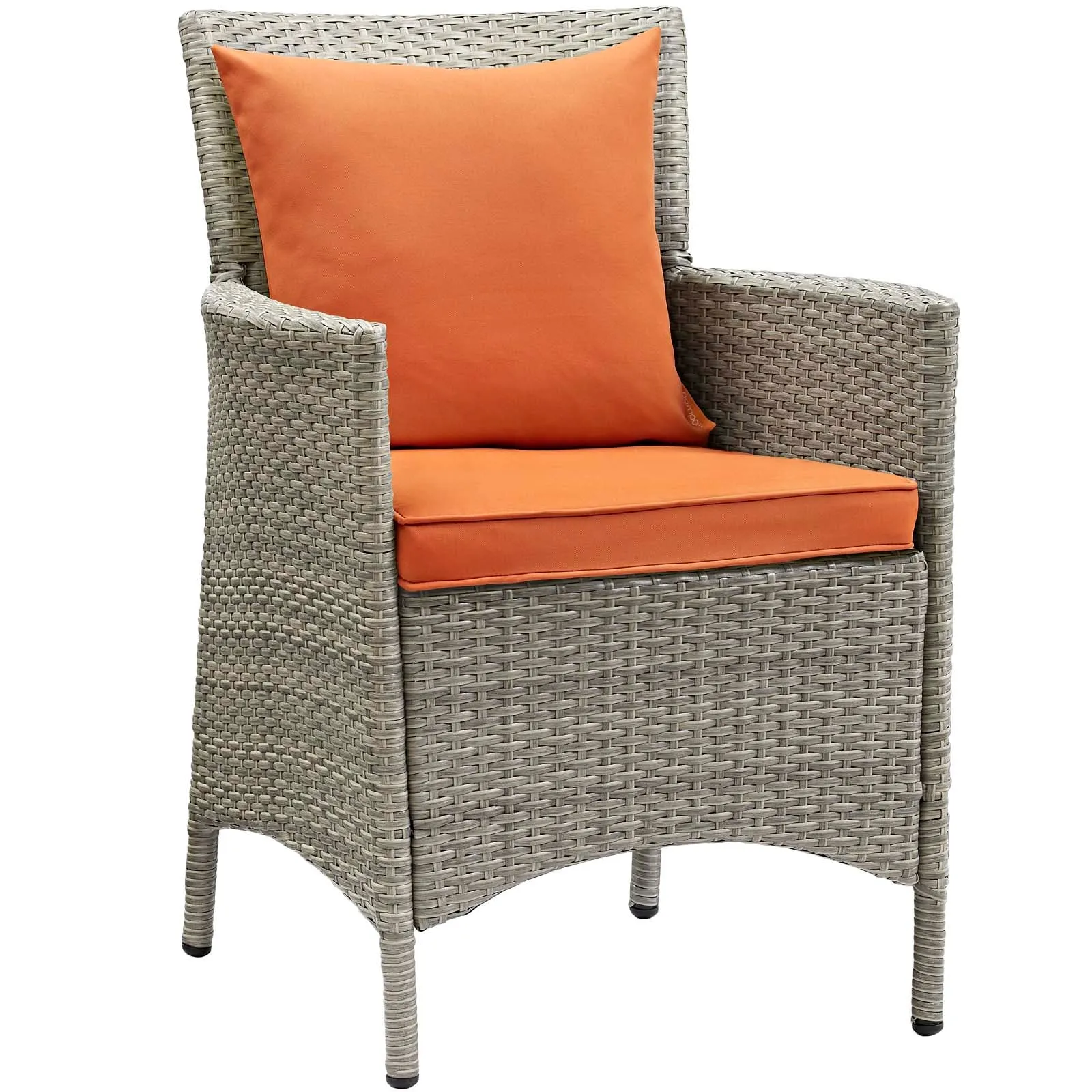 Conduit Outdoor Patio Wicker Rattan Dining Armchair by Modway