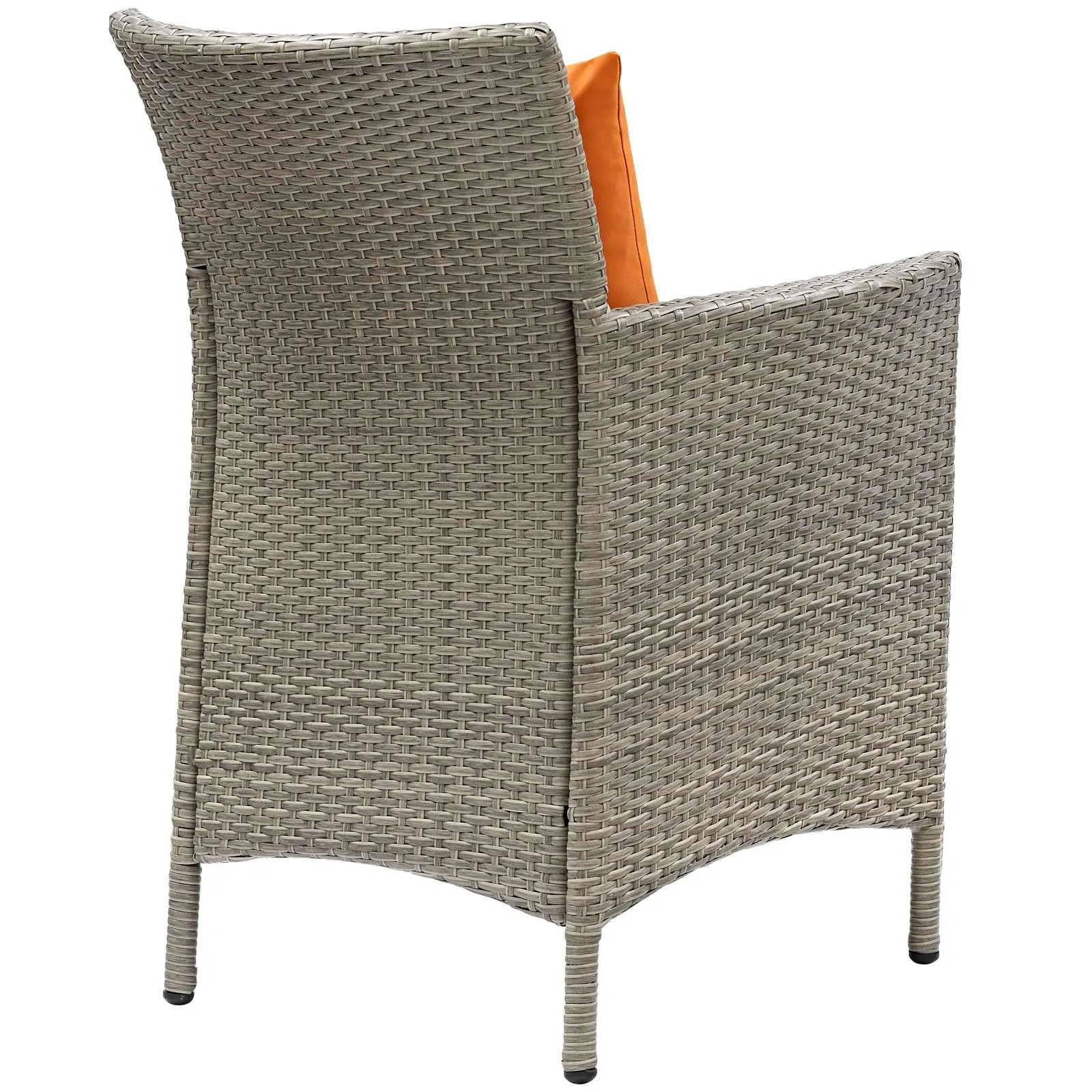 Conduit Outdoor Patio Wicker Rattan Dining Armchair by Modway