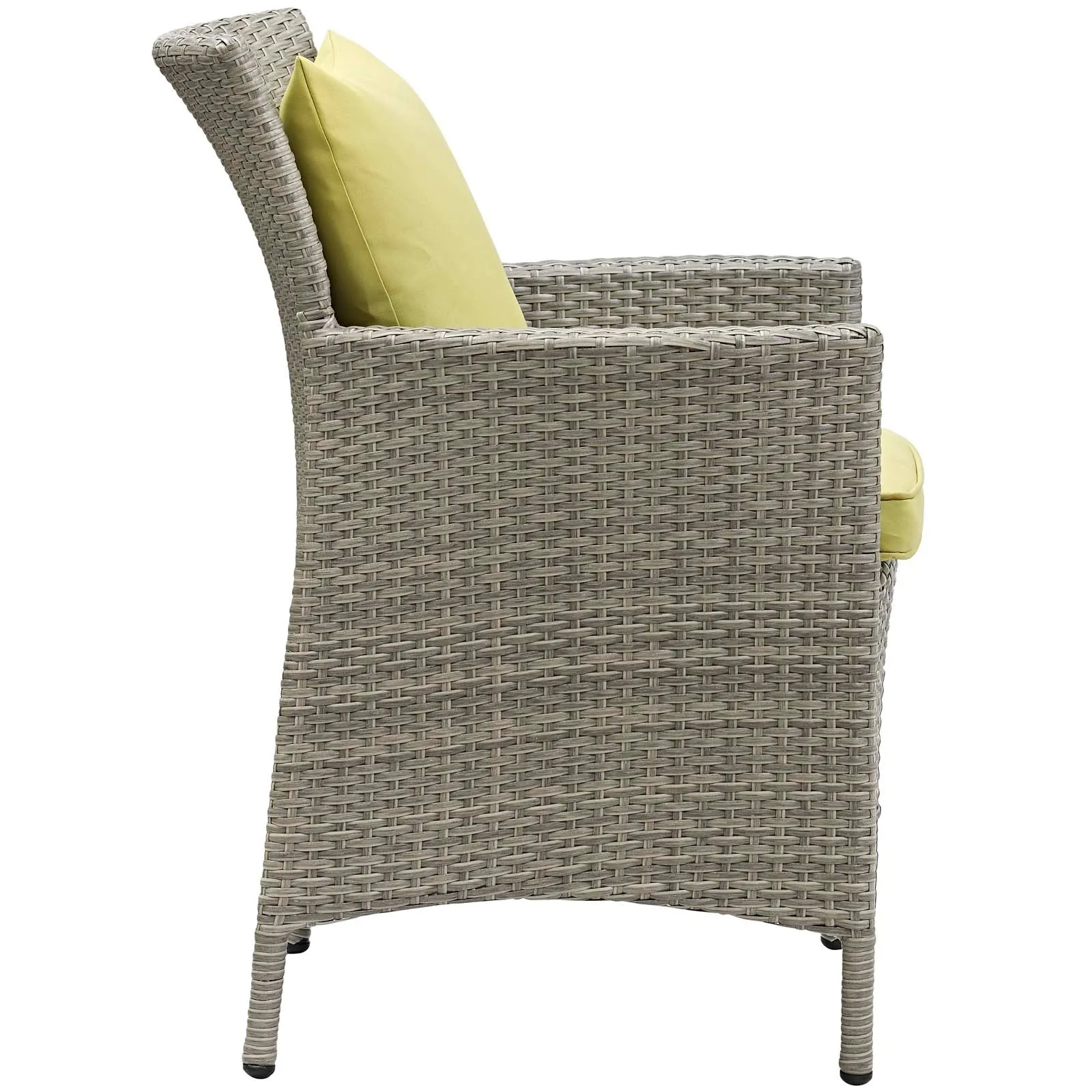 Conduit Outdoor Patio Wicker Rattan Dining Armchair by Modway