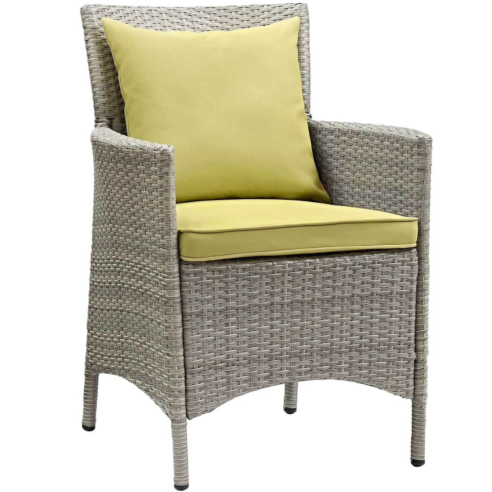 Conduit Outdoor Patio Wicker Rattan Dining Armchair by Modway