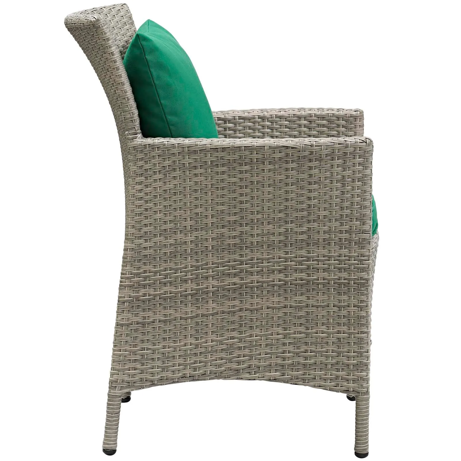 Conduit Outdoor Patio Wicker Rattan Dining Armchair by Modway