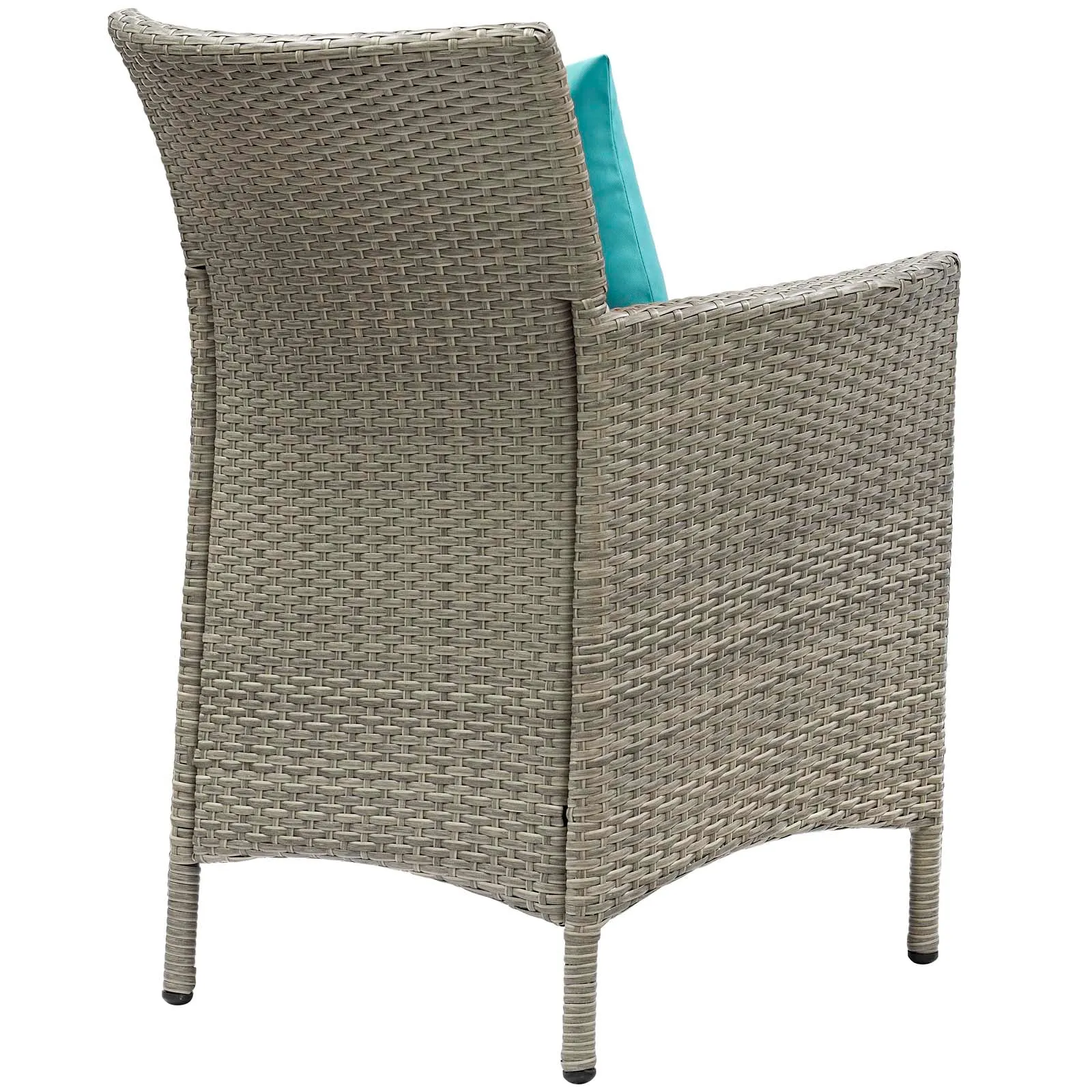 Conduit Outdoor Patio Wicker Rattan Dining Armchair by Modway