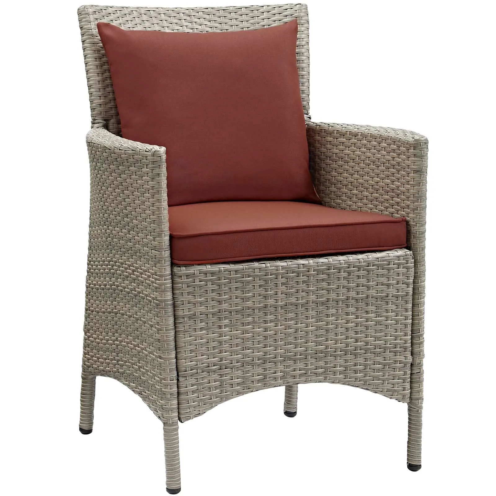 Conduit Outdoor Patio Wicker Rattan Dining Armchair by Modway