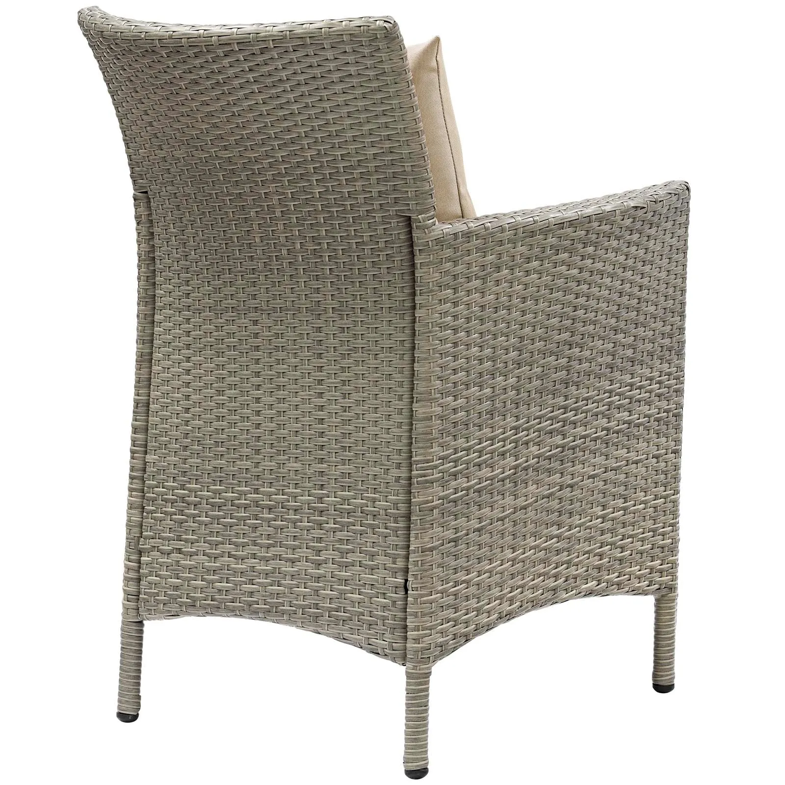 Conduit Outdoor Patio Wicker Rattan Dining Armchair by Modway