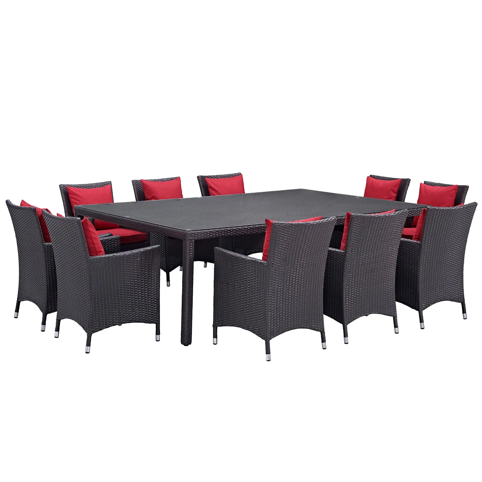 Convene 11 Piece Outdoor Patio Dining Set by Modway