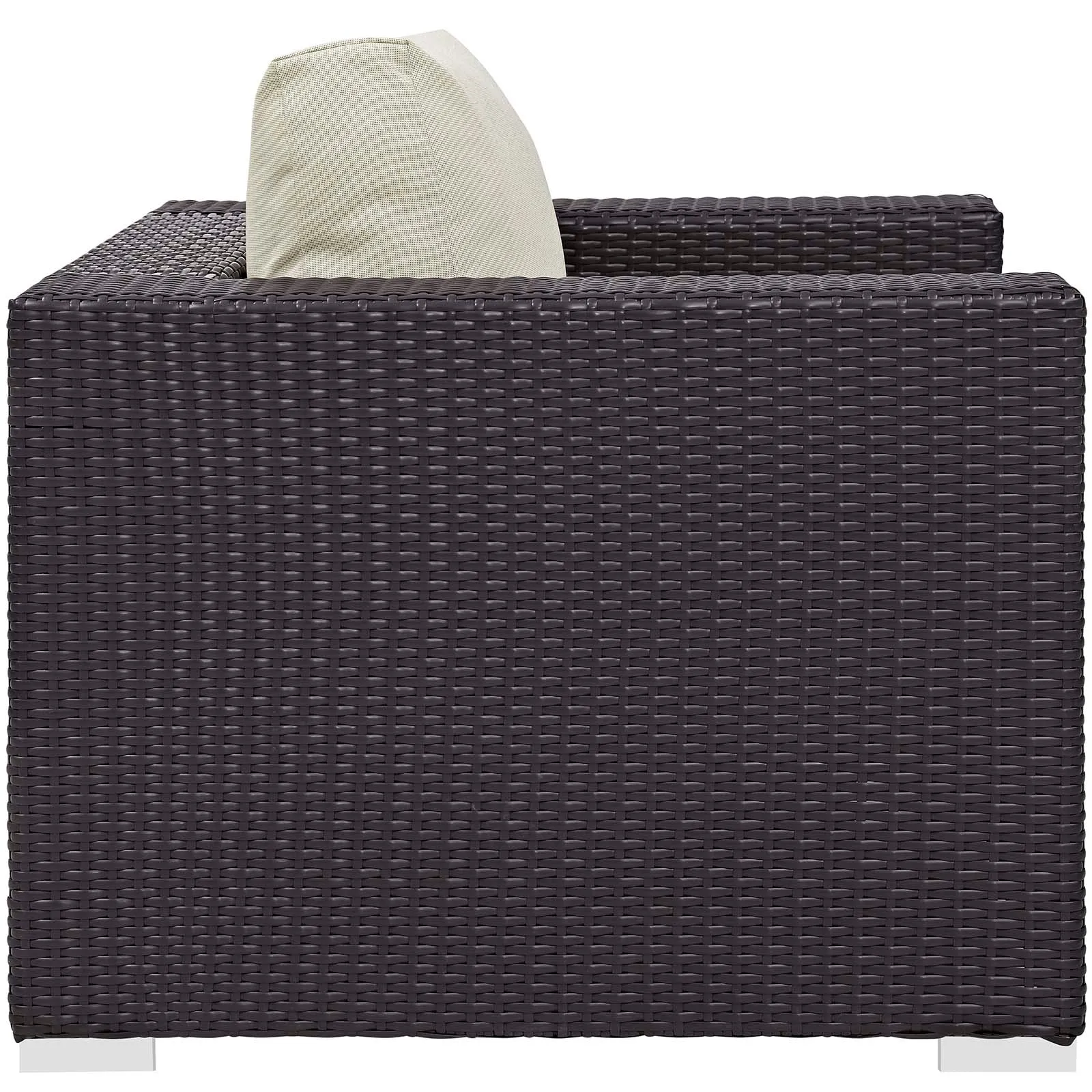 Convene 5 Piece Set Outdoor Patio with Fire Pit by Modway