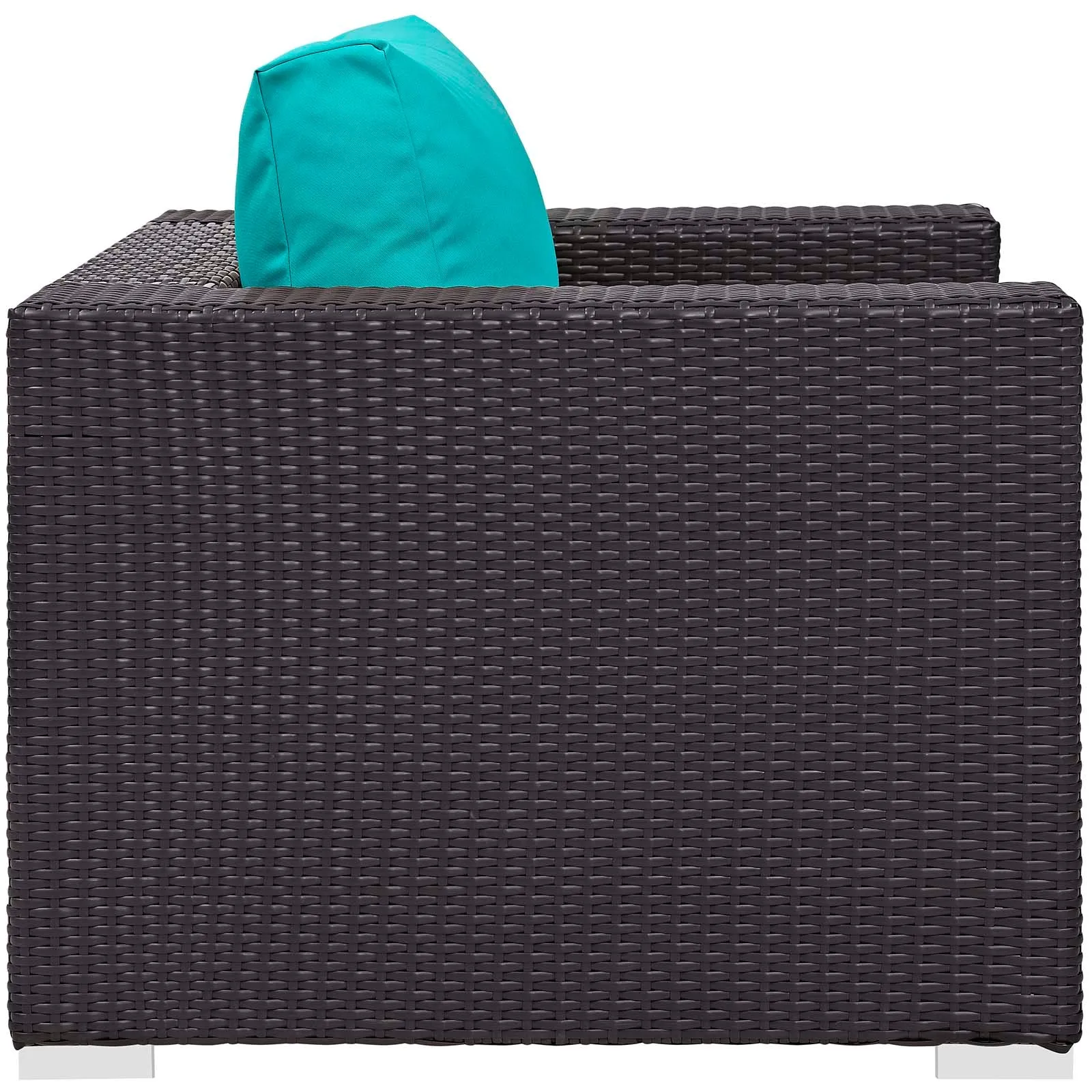 Convene 5 Piece Set Outdoor Patio with Fire Pit by Modway