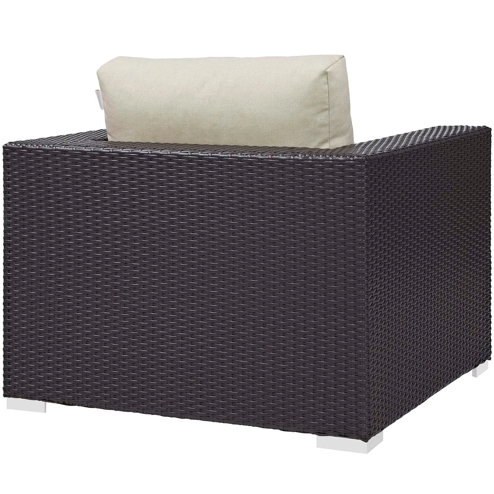 Convene 5 Piece Set Outdoor Patio with Fire Pit by Modway