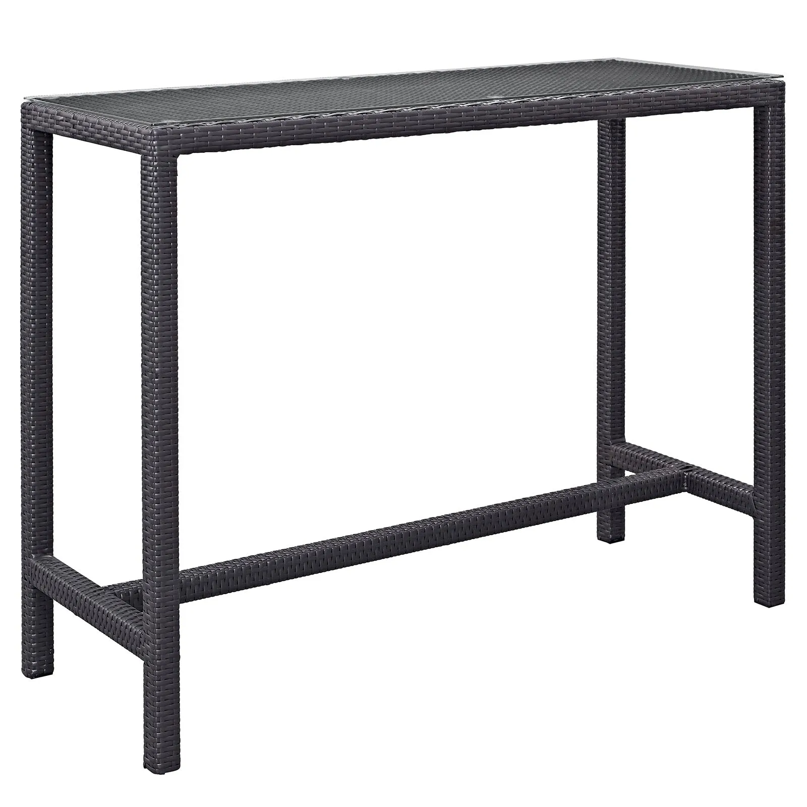 Convene Large Outdoor Patio Bar Table by Modway