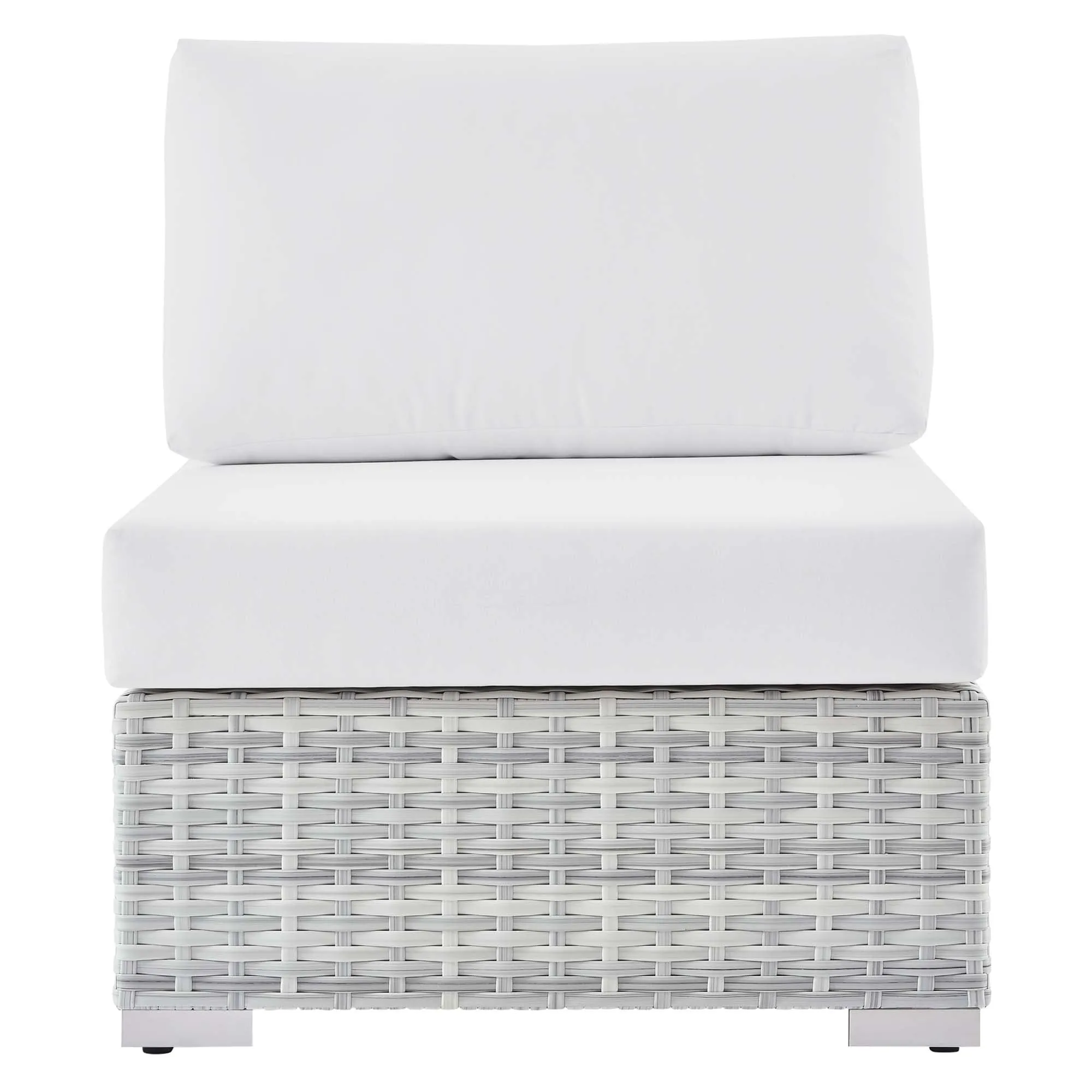 Convene Outdoor Patio Armless Chair by Modway