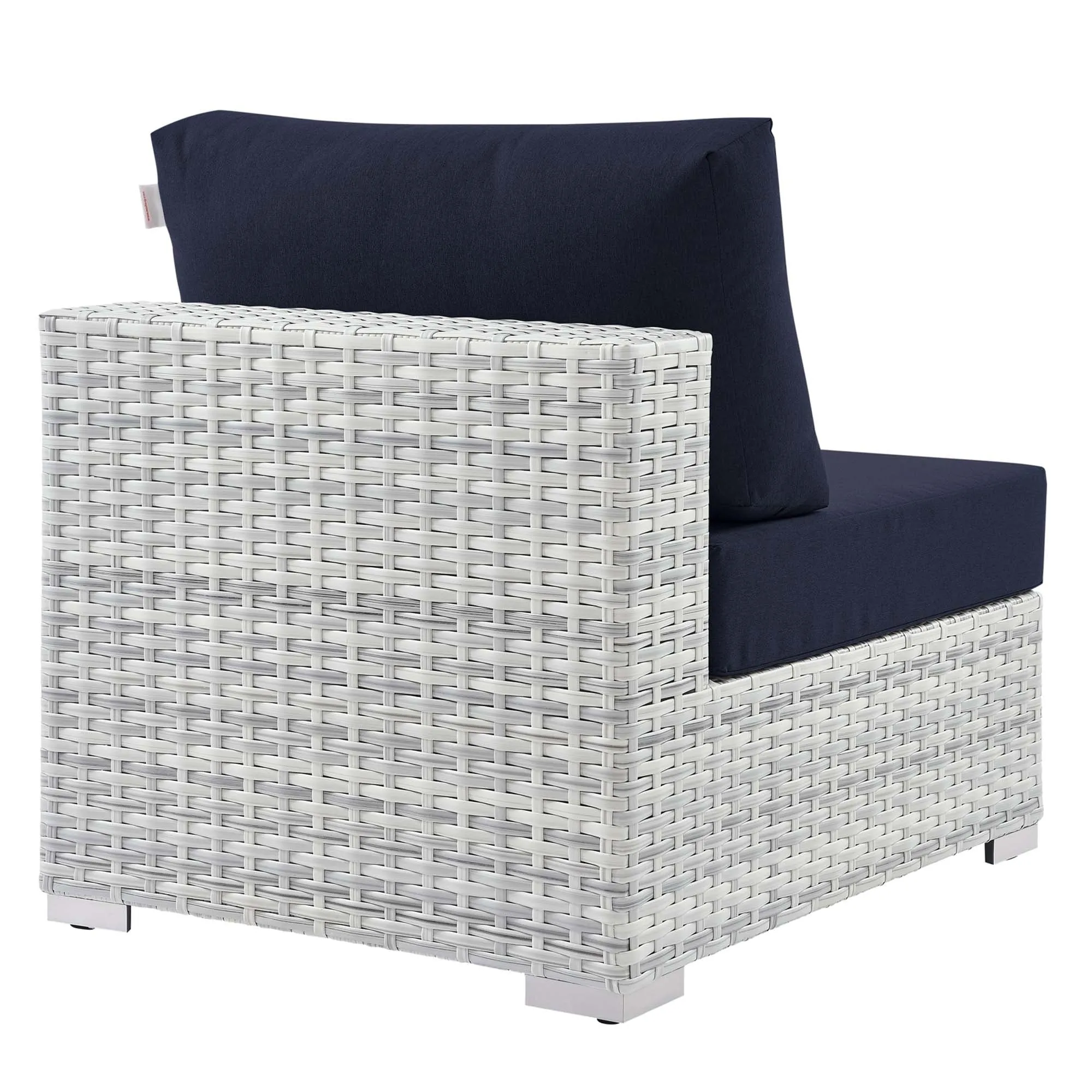Convene Outdoor Patio Armless Chair by Modway