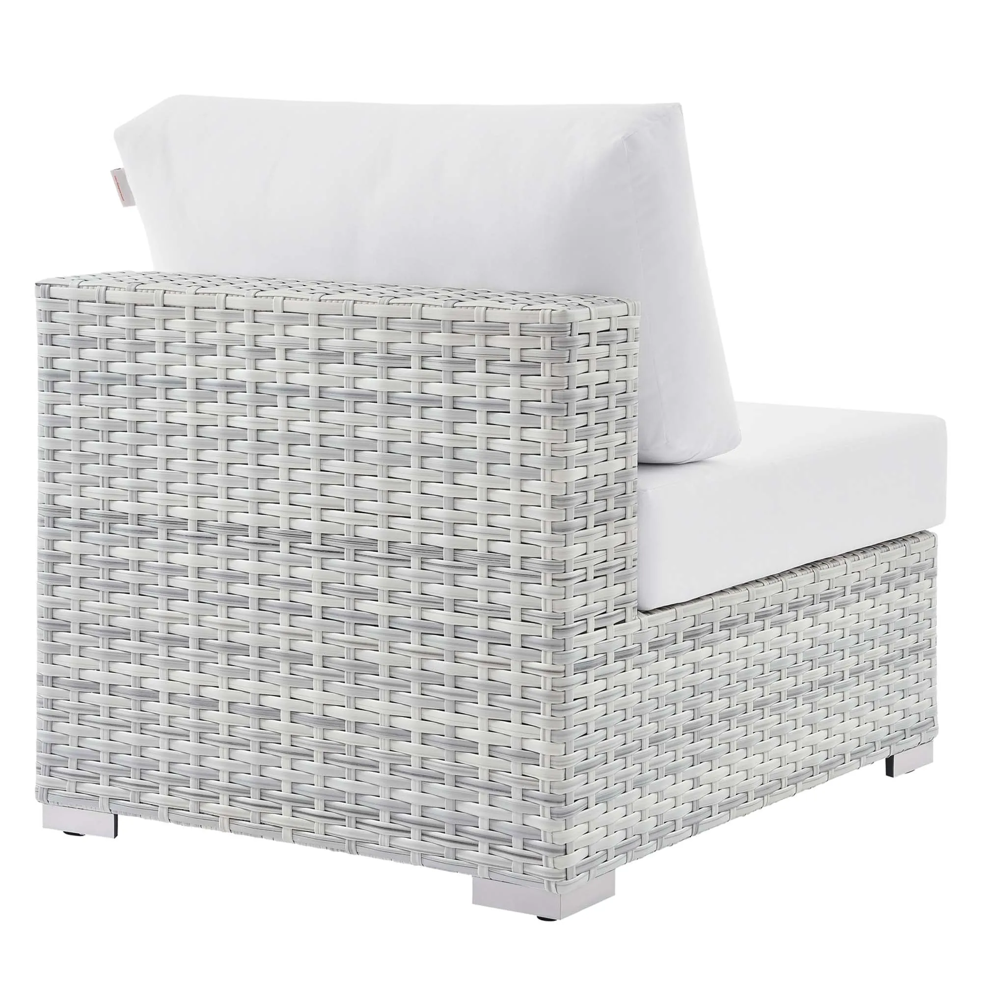 Convene Outdoor Patio Armless Chair by Modway