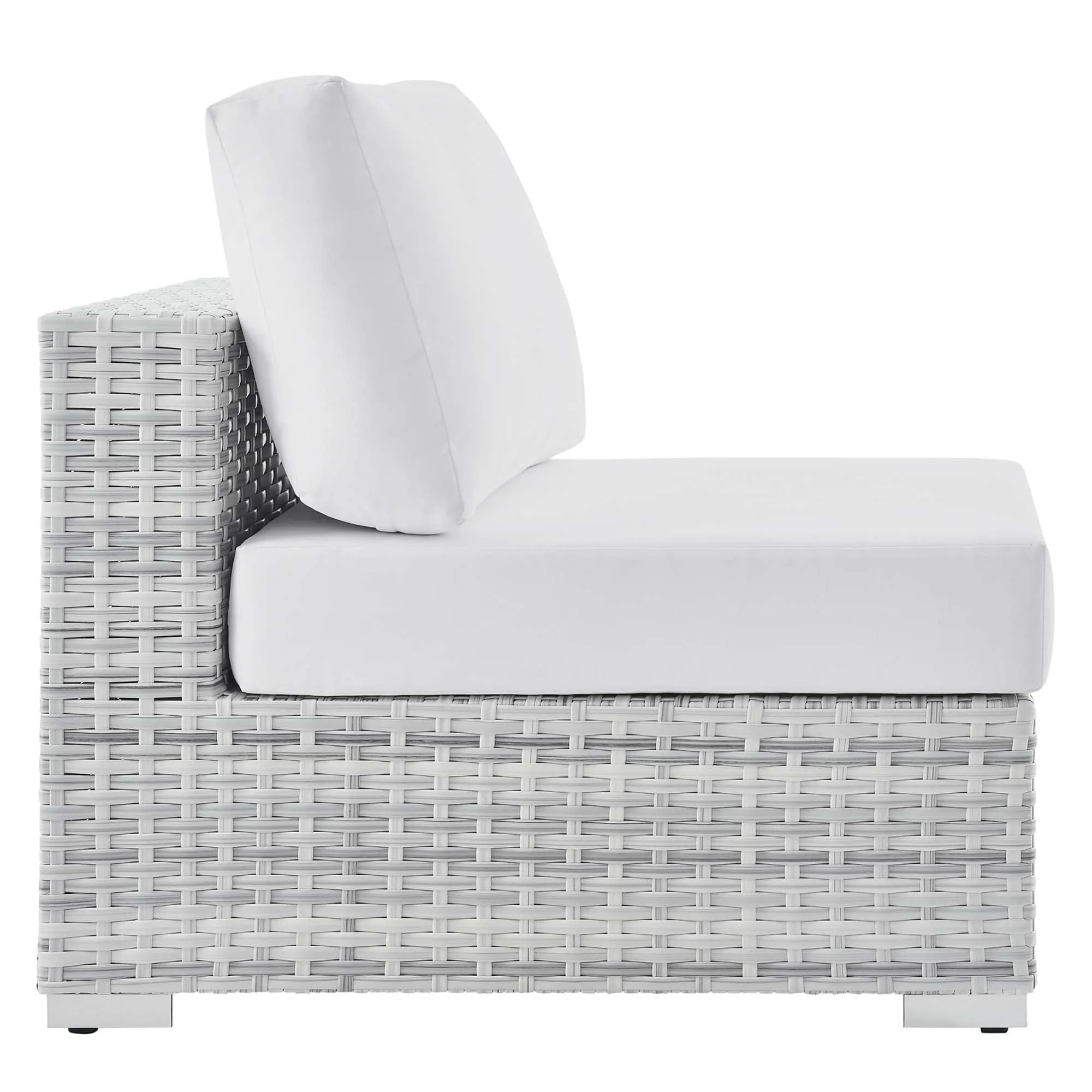 Convene Outdoor Patio Armless Chair by Modway